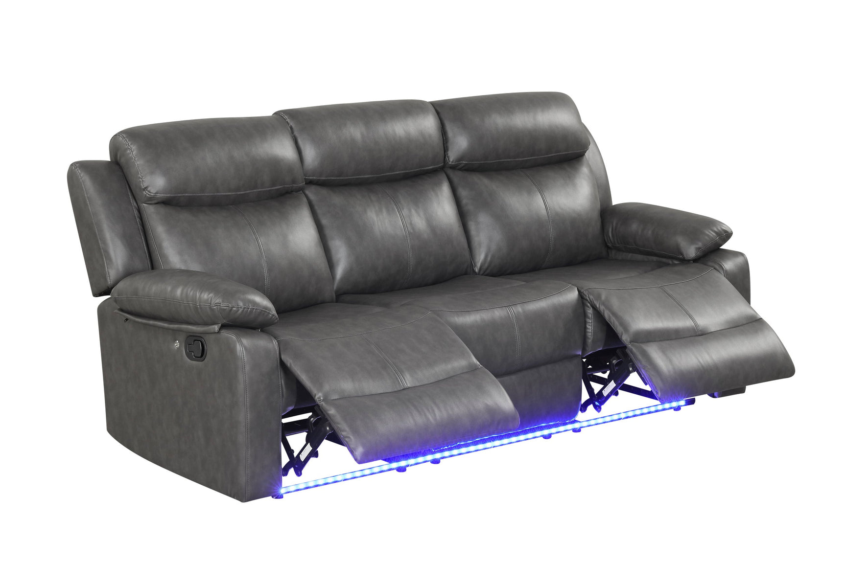 Aiden Gray 3-Piece Reclining Set