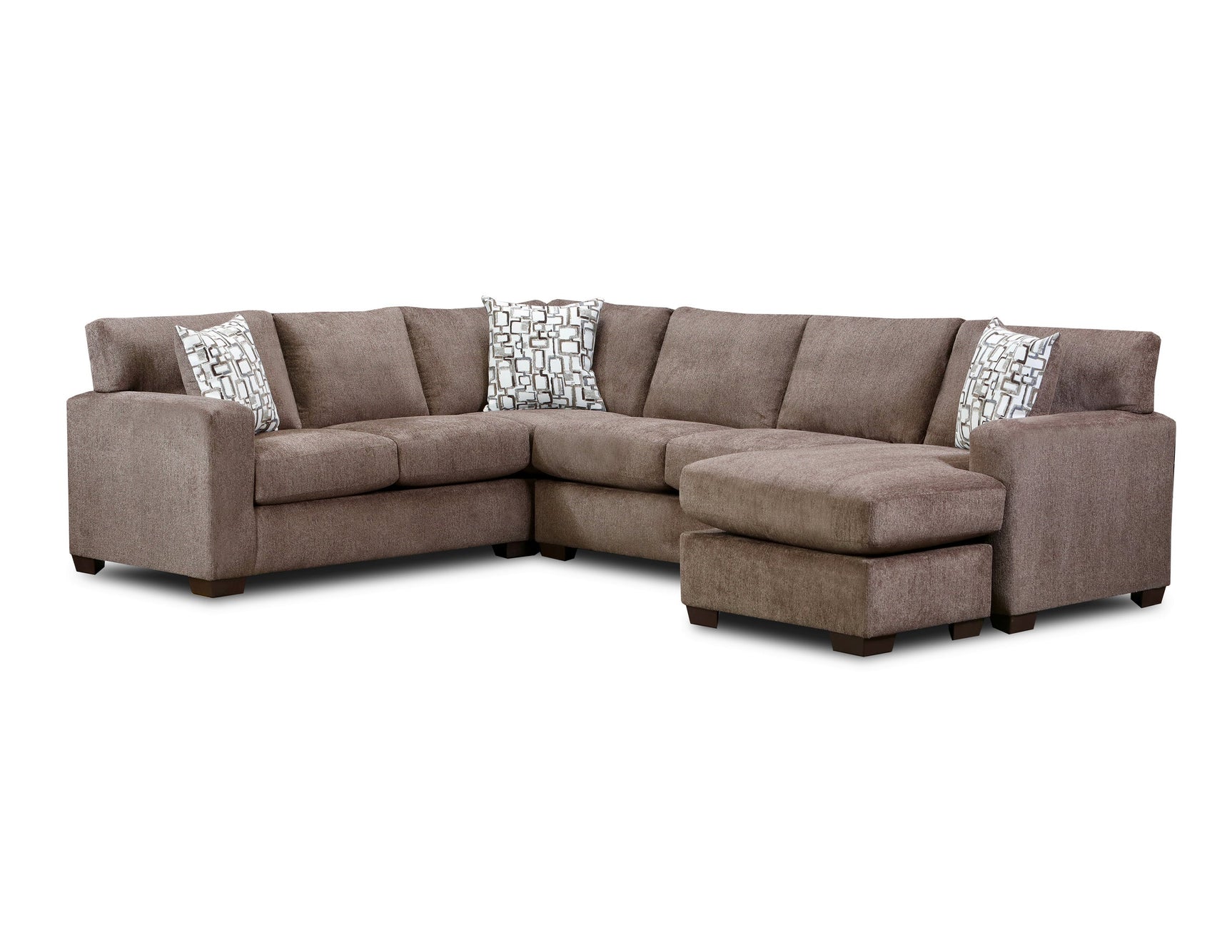 Hundy Brown Sectional