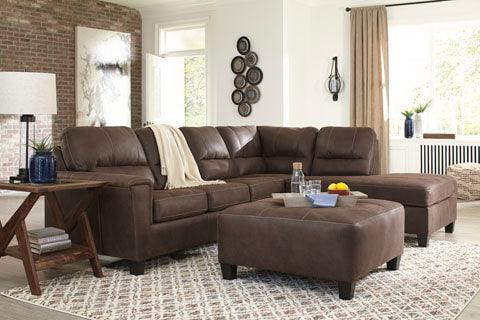 Ashley 940-03 - Chestnut Sectional - Ella Furniture