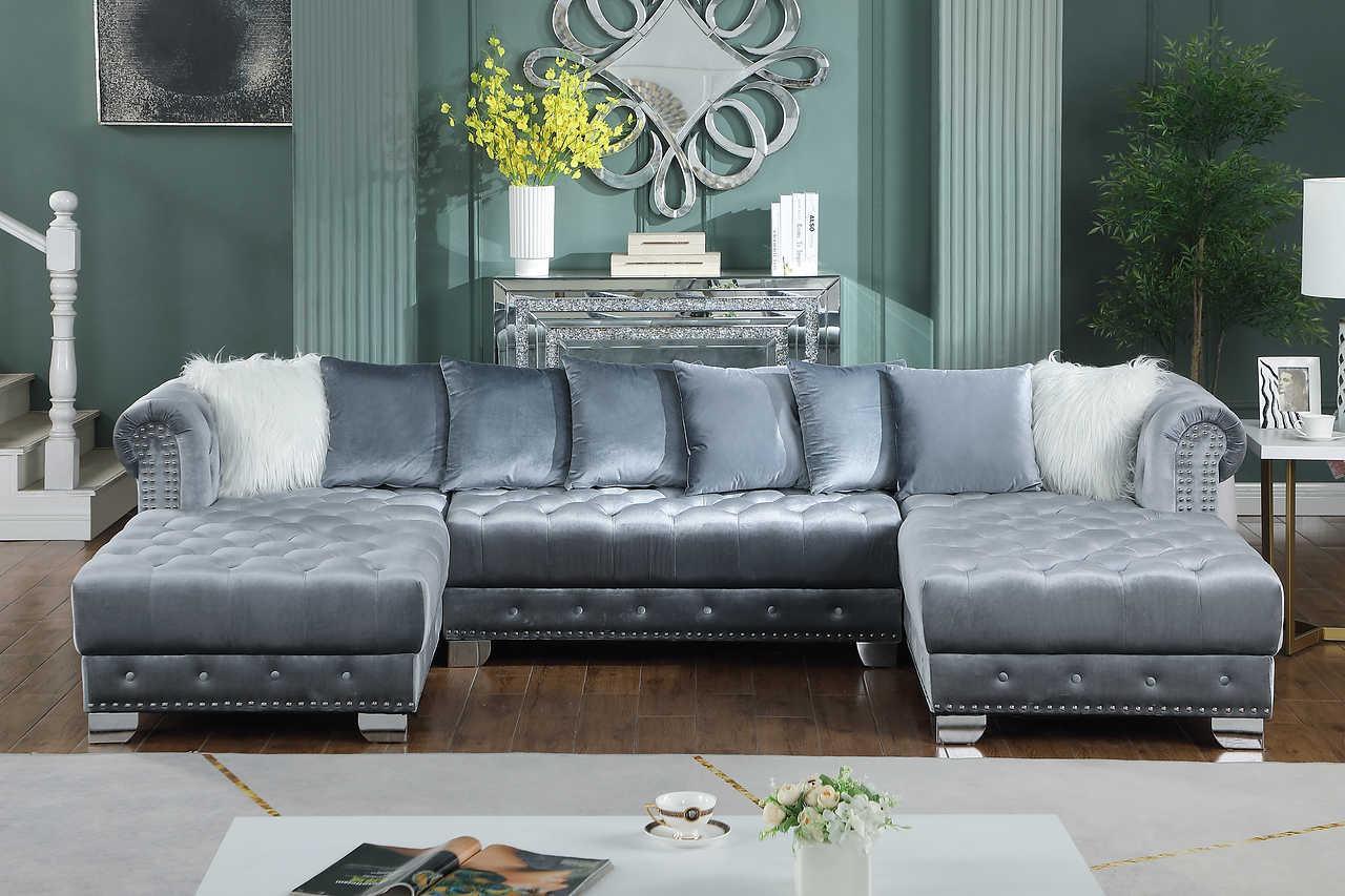 S6350 Jordan Ii (Grey) - Ella Furniture