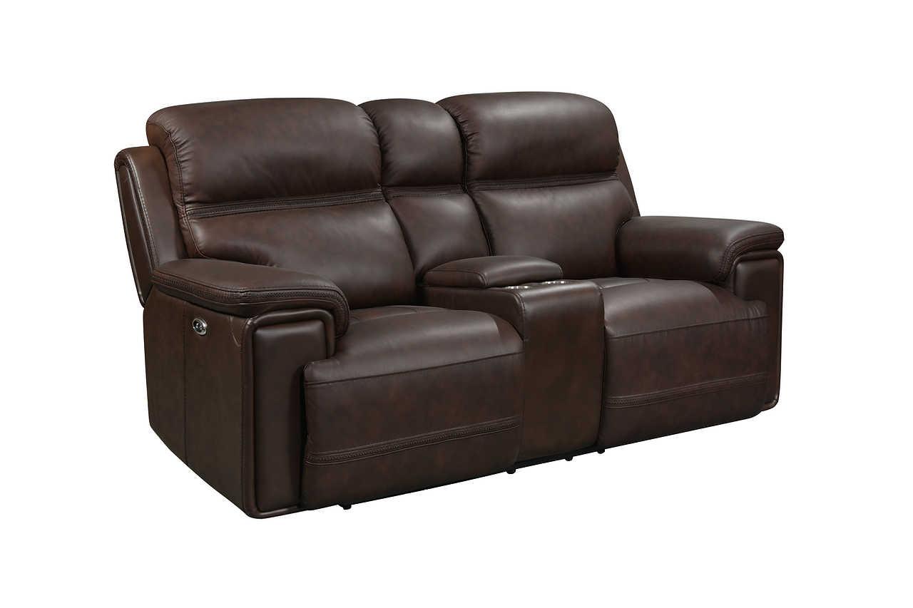 S7275 El Paso (Power\leather) (3Pcs Power Reclining Sofa, Loveseat And Recliner) - Ella Furniture