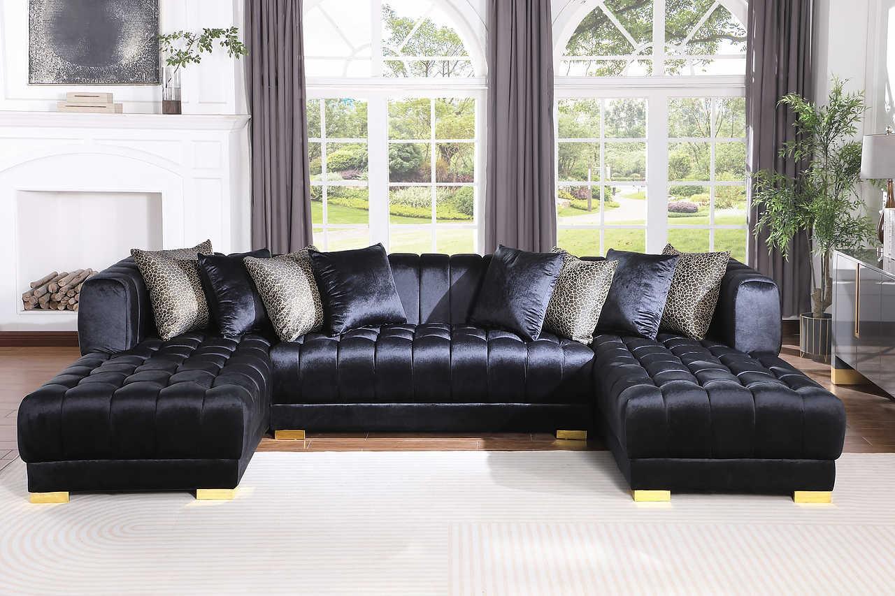 S8155 Dasha (Black) - Ella Furniture