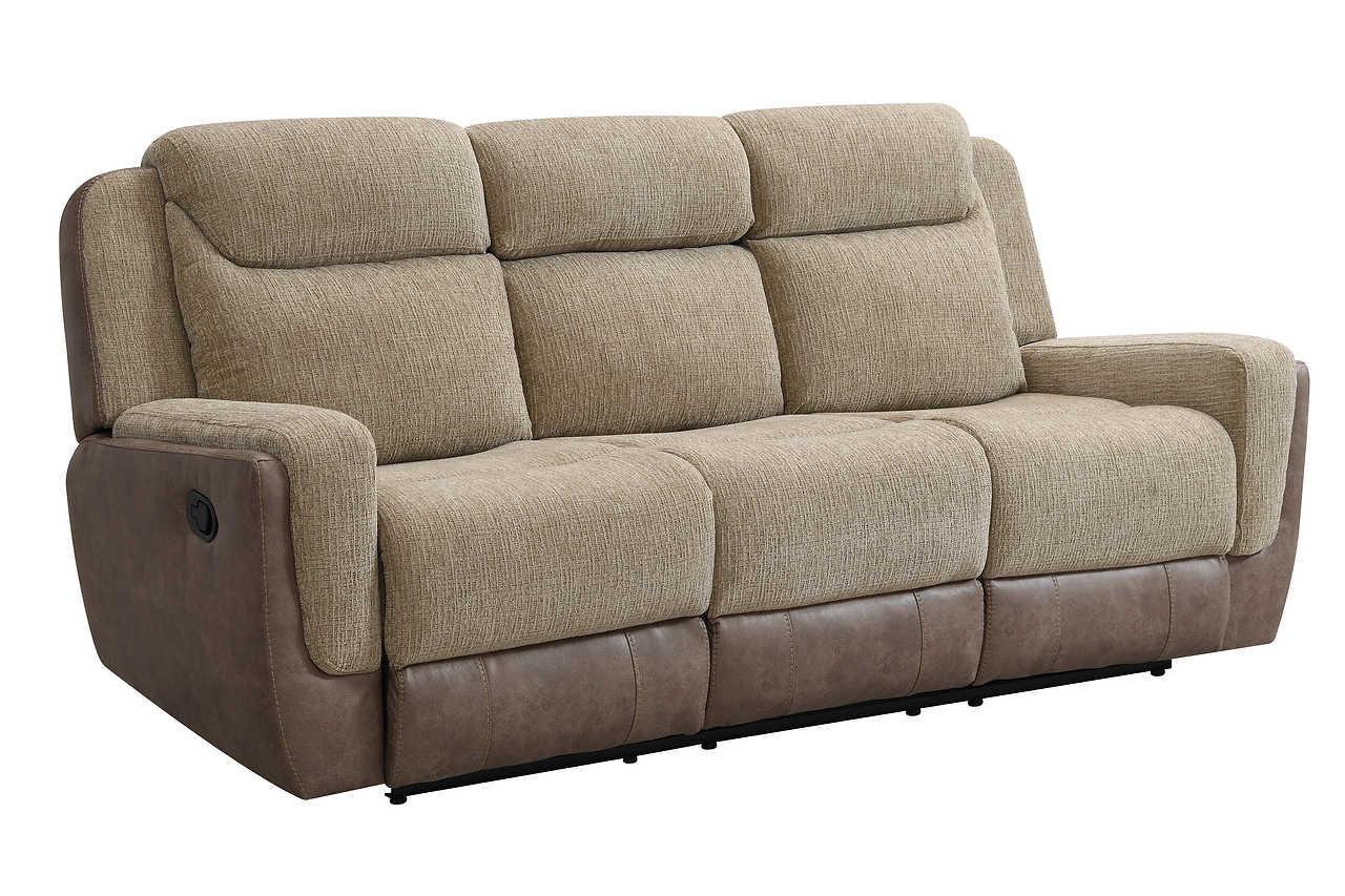 S9870 Wilbert (Brown) (3Pcs Reclining Sofa, Loveseat & Recliner) - Ella Furniture