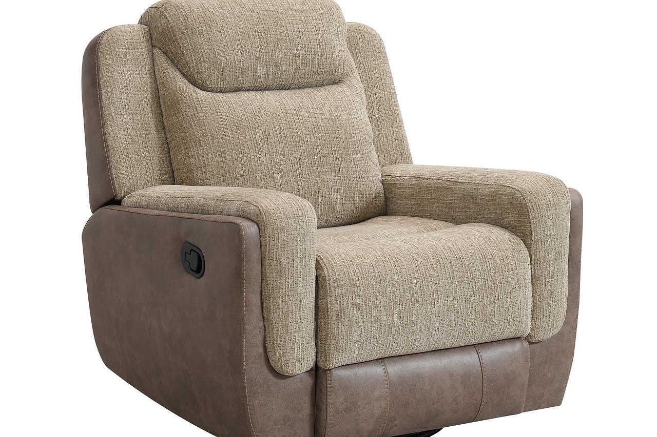 S9870 Wilbert (Brown) (3Pcs Reclining Sofa, Loveseat & Recliner) - Ella Furniture