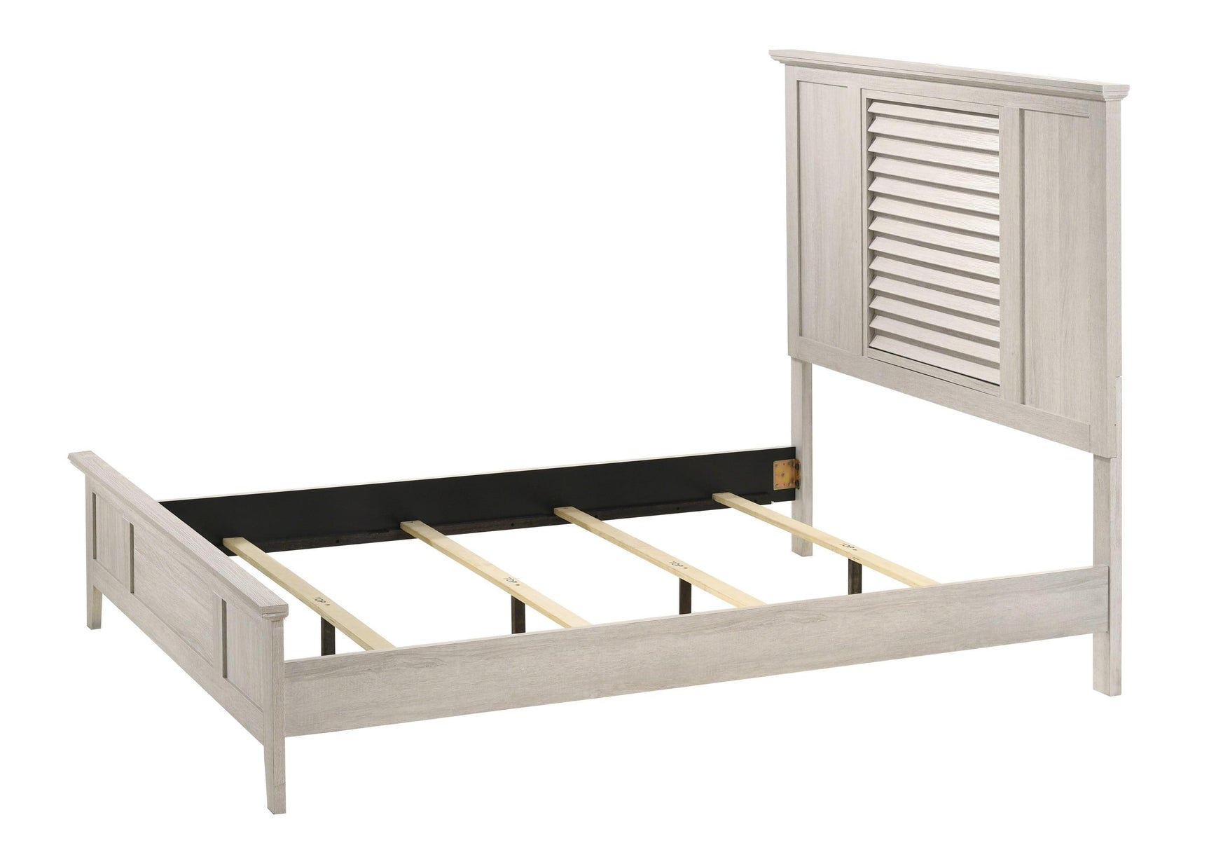 Sarter White Modern Contemporary Solid Wood And Veneers 2-Drawers Nightstand - Ella Furniture