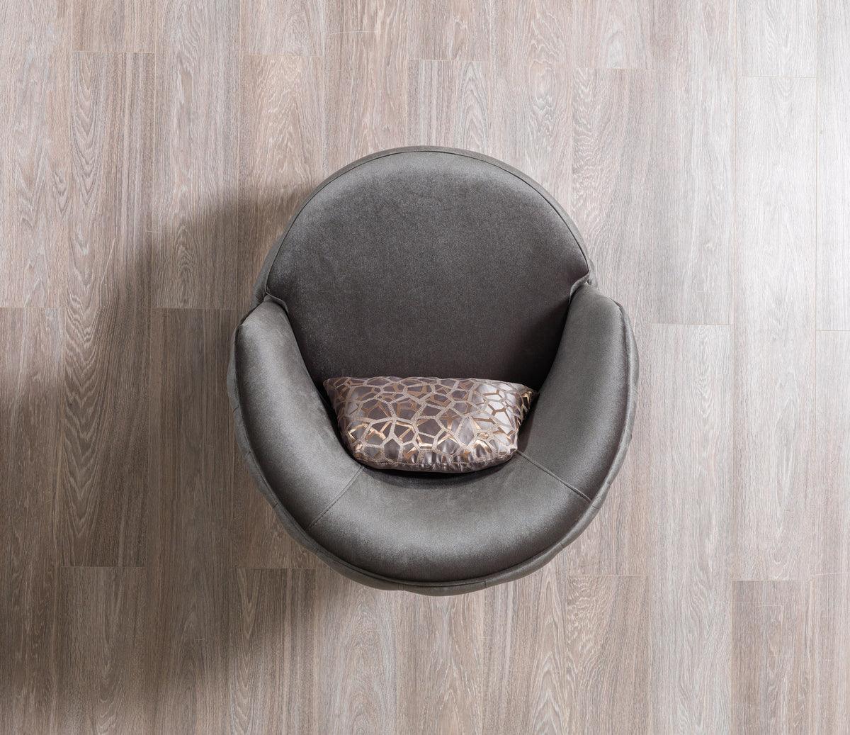 Scarlett Gray Velvet Sofa & Loveseat - Ella Furniture