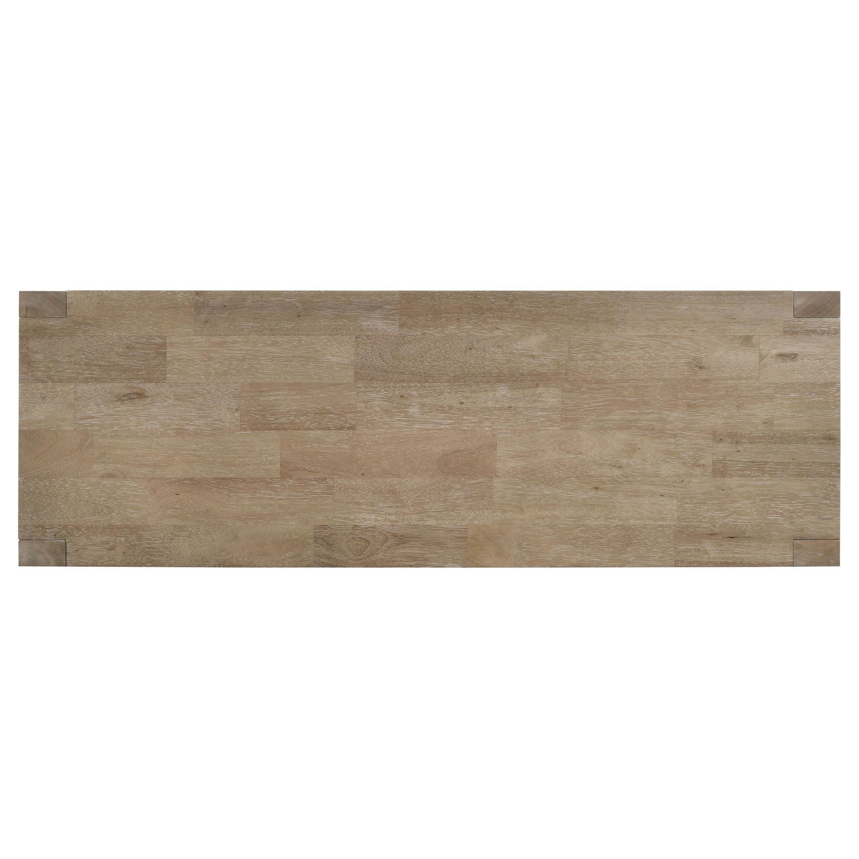 SCOTTSDALE COLLECTION Scottsdale Wood Trestle Base Dining Bench Washed Brown 109183 - Ella Furniture