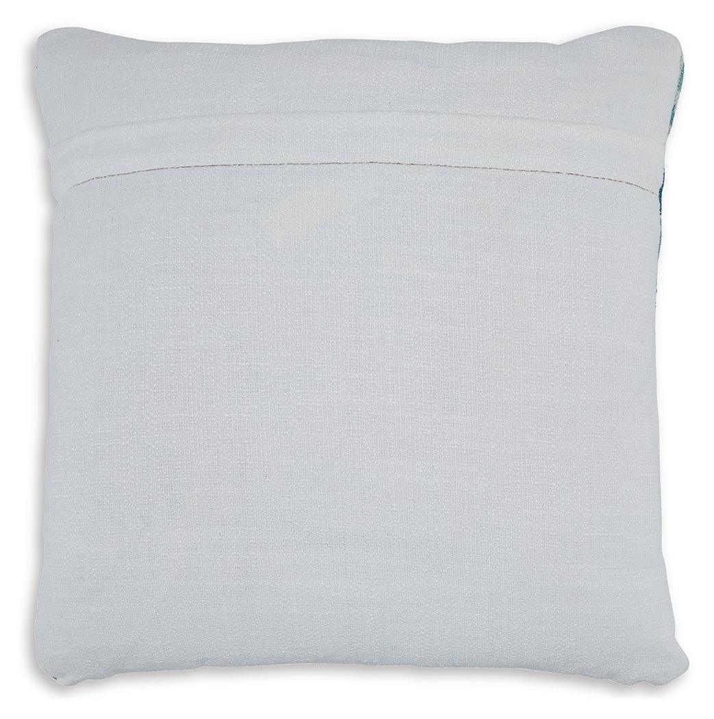 Seanow Next-gen Nuvella Green/turquoise/white Pillow (Set Of 4) - Ella Furniture