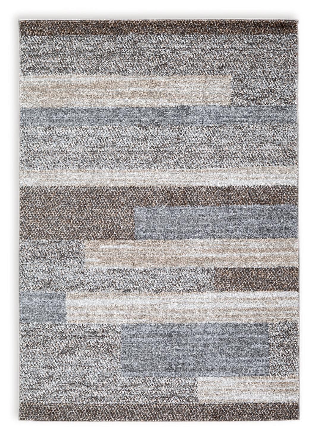 Sethburn Cream/brown/gray Medium Rug - Ella Furniture