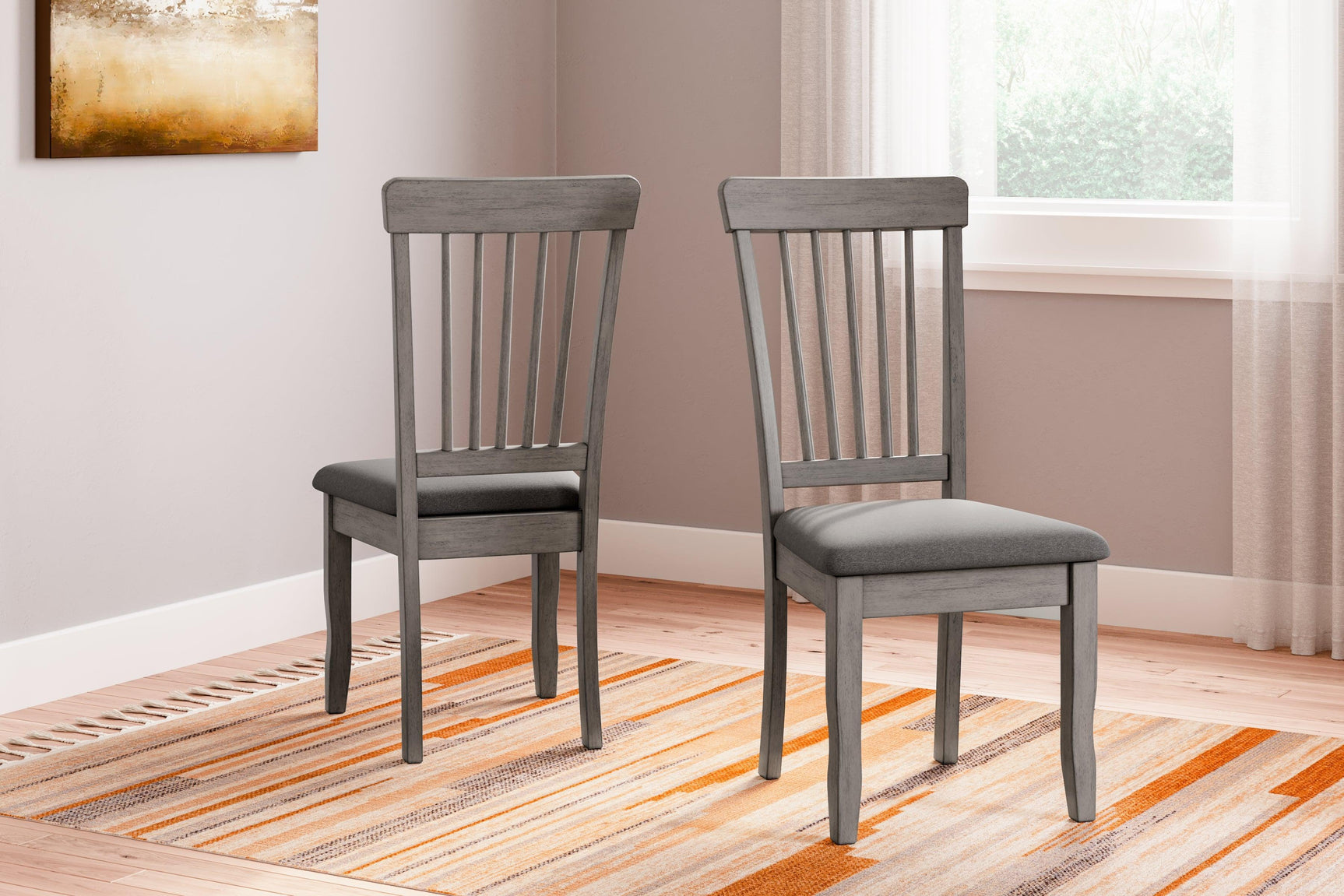 Shullden Gray Dining Room Set - Ella Furniture