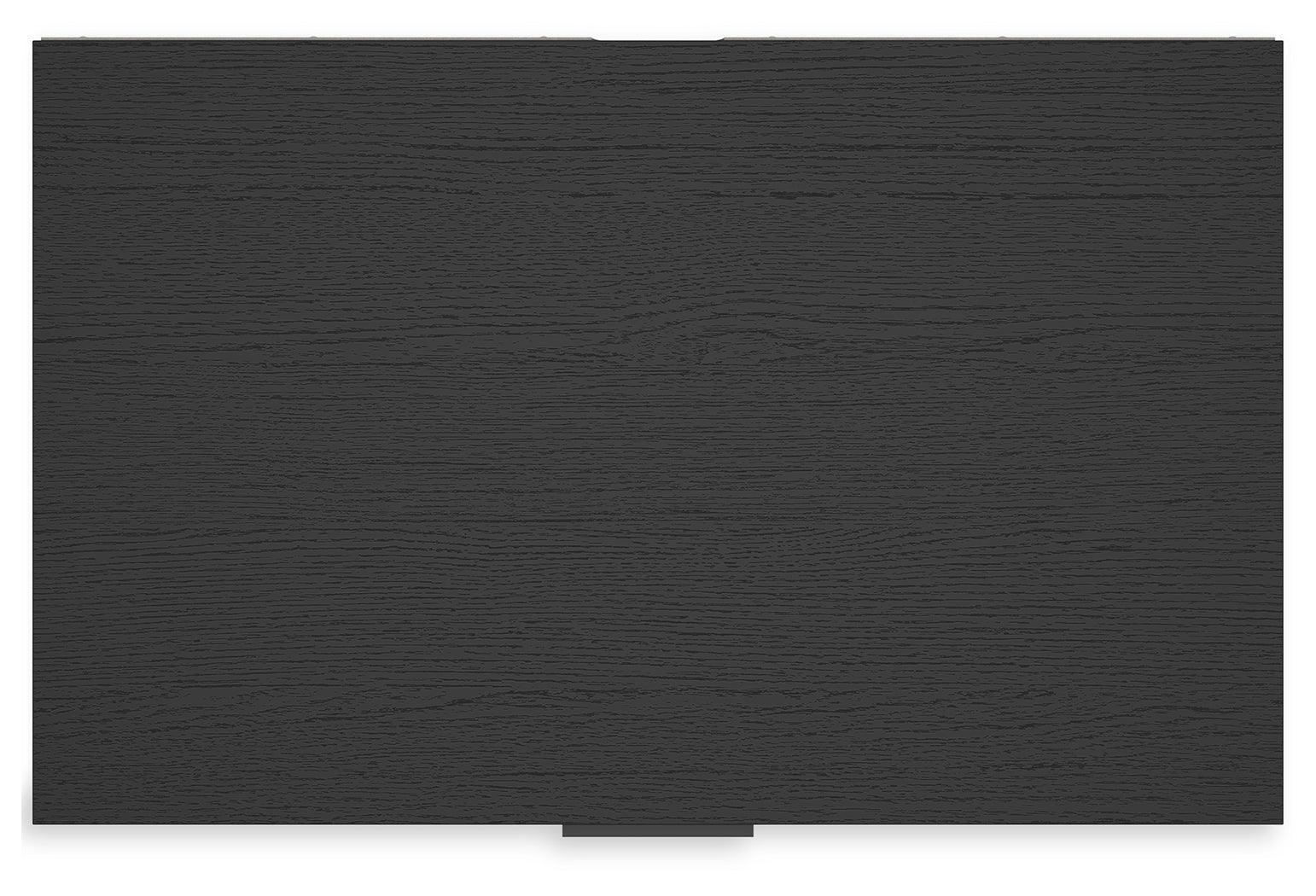 Socalle Black Chest of Drawers - Ella Furniture