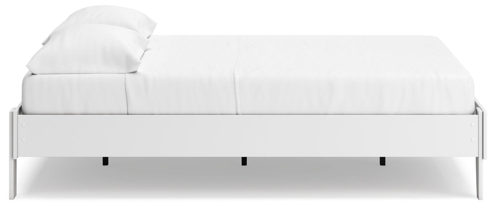 Socalle Two-tone Queen Platform Bed - Ella Furniture