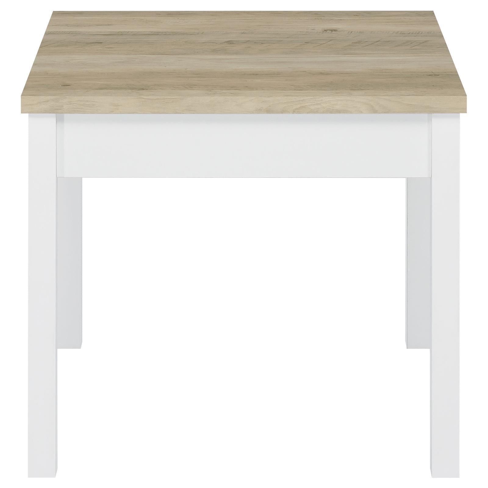 Stacie 3-Piece Composite Wood Coffee Table Set Antique Pine And White 709950 - Ella Furniture