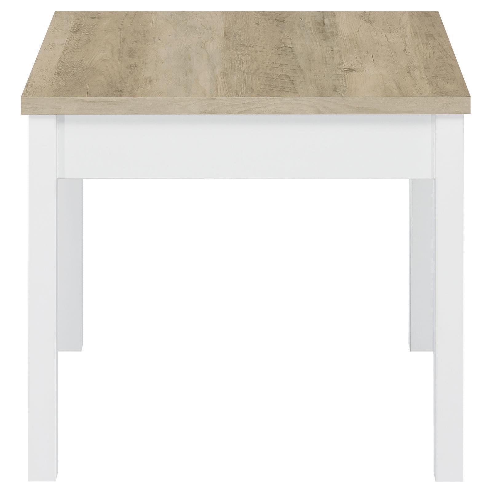 Stacie 3-Piece Composite Wood Coffee Table Set Antique Pine And White 709950 - Ella Furniture
