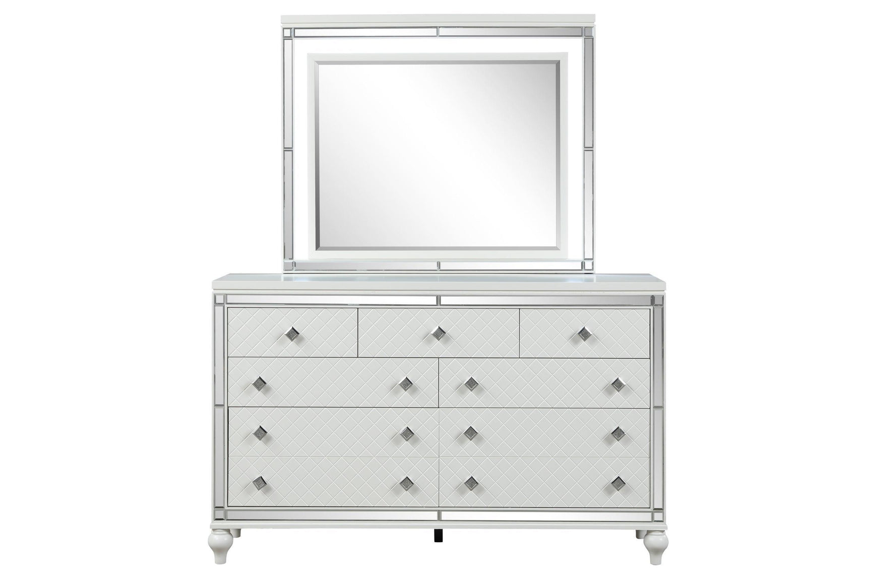 Stars White Bedroom Set - Ella Furniture