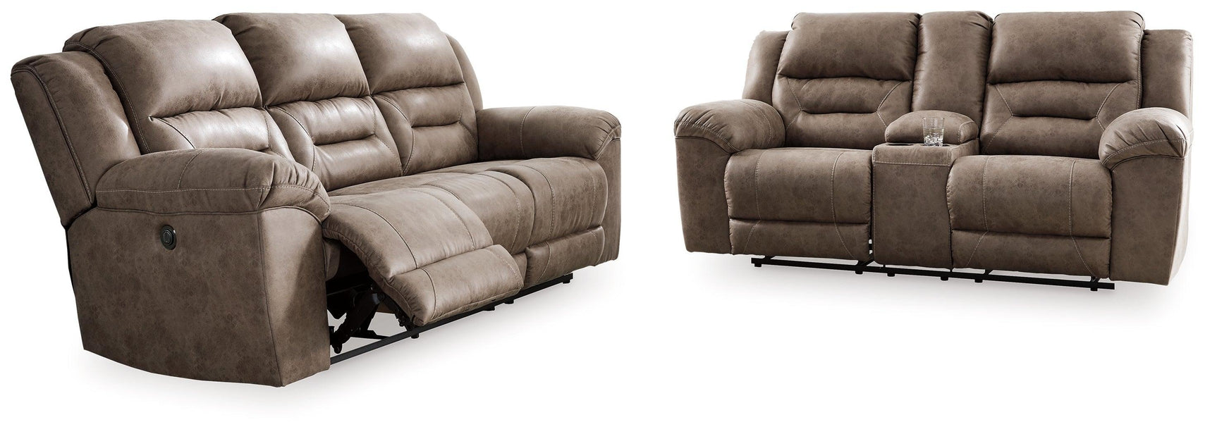 Stoneland Fossil Sofa And Loveseat PKG001249 - 3990587 | 3990596 - Ella Furniture