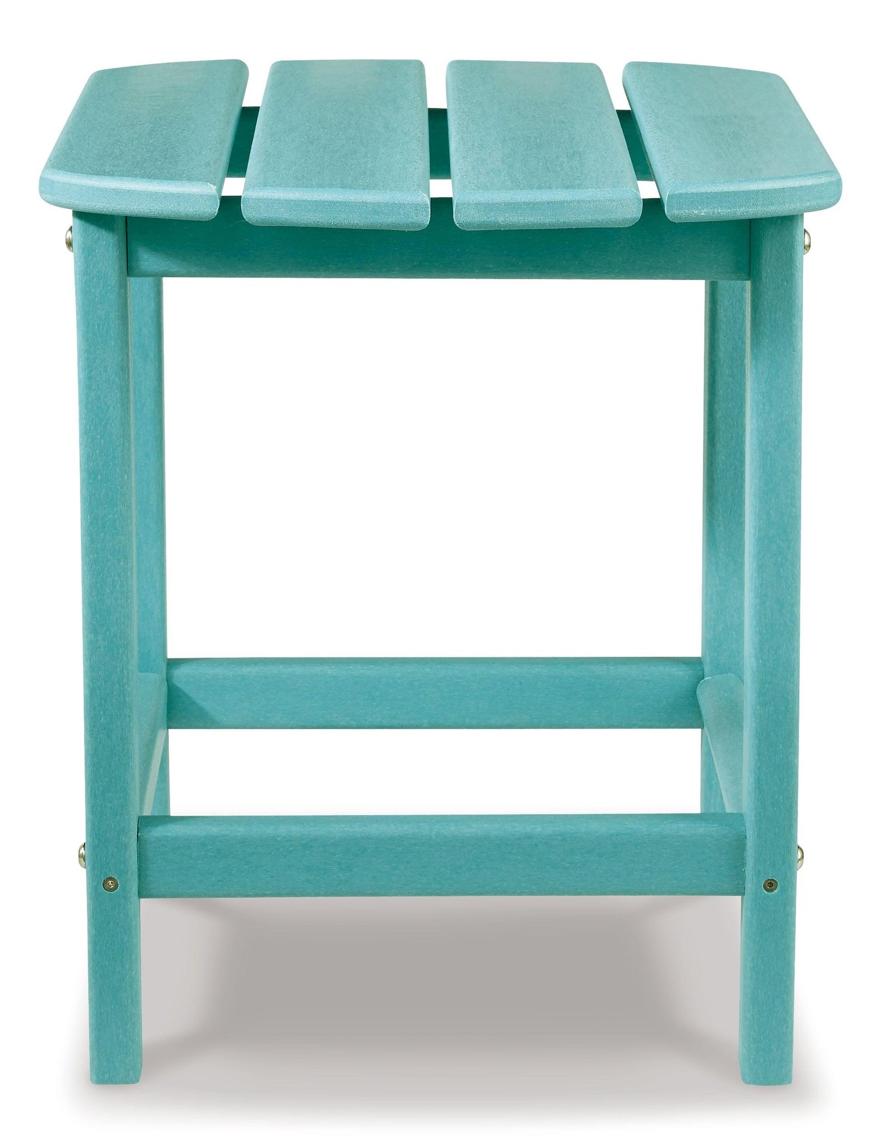 Sundown Turquoise Treasure Outdoor Chair With End Table - Ella Furniture