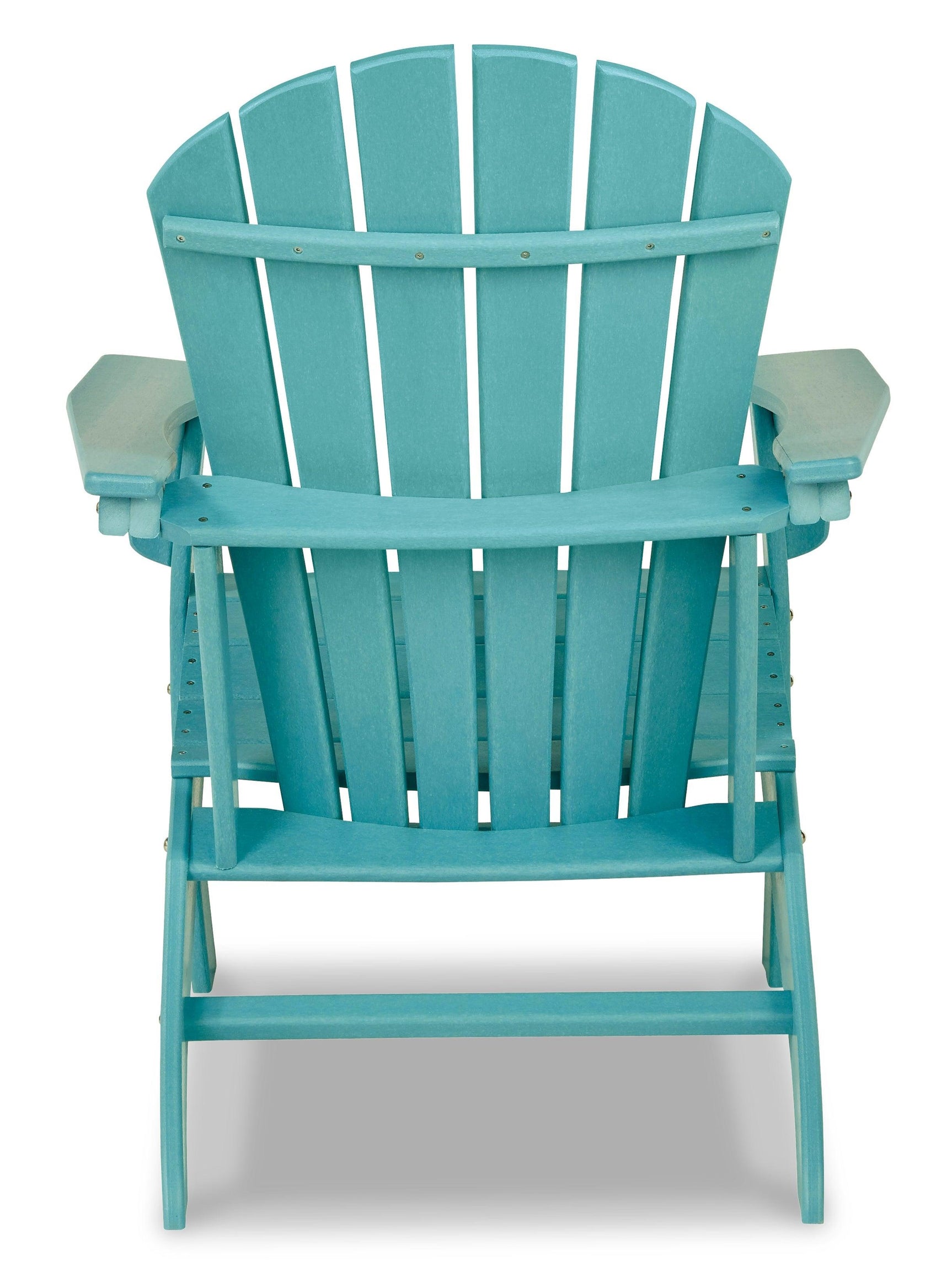 Sundown Turquoise Treasure Outdoor Chair With End Table - Ella Furniture