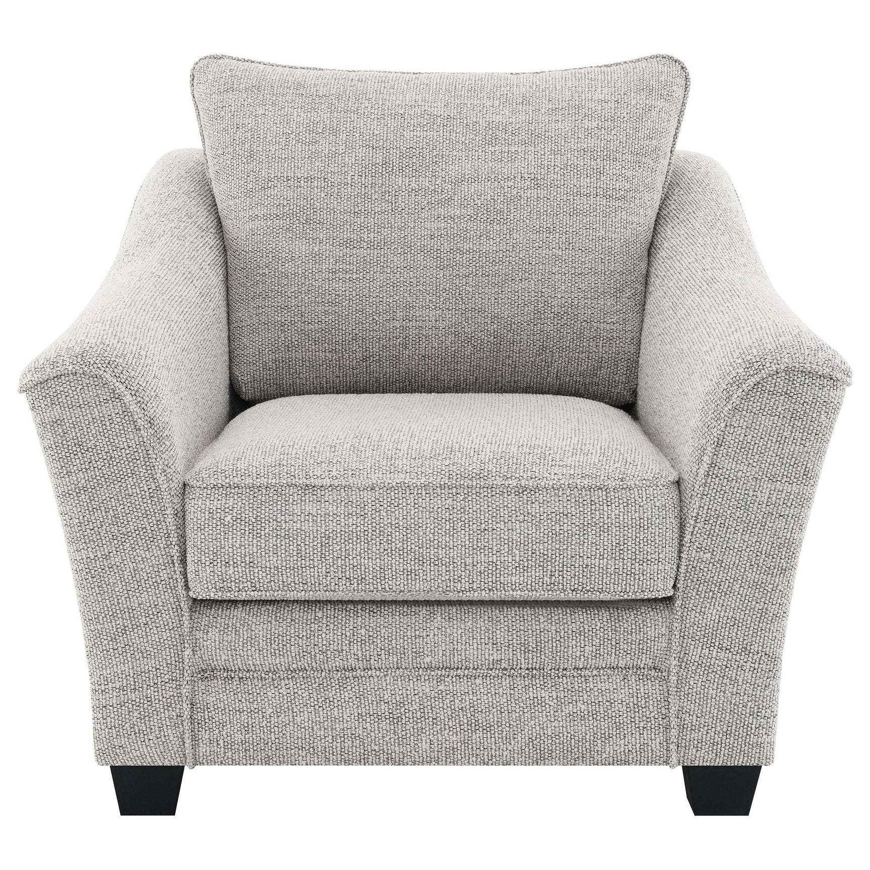Tomkins 3-piece Boucle Upholstered Sofa Set Light Grey 509671-S3 - Ella Furniture