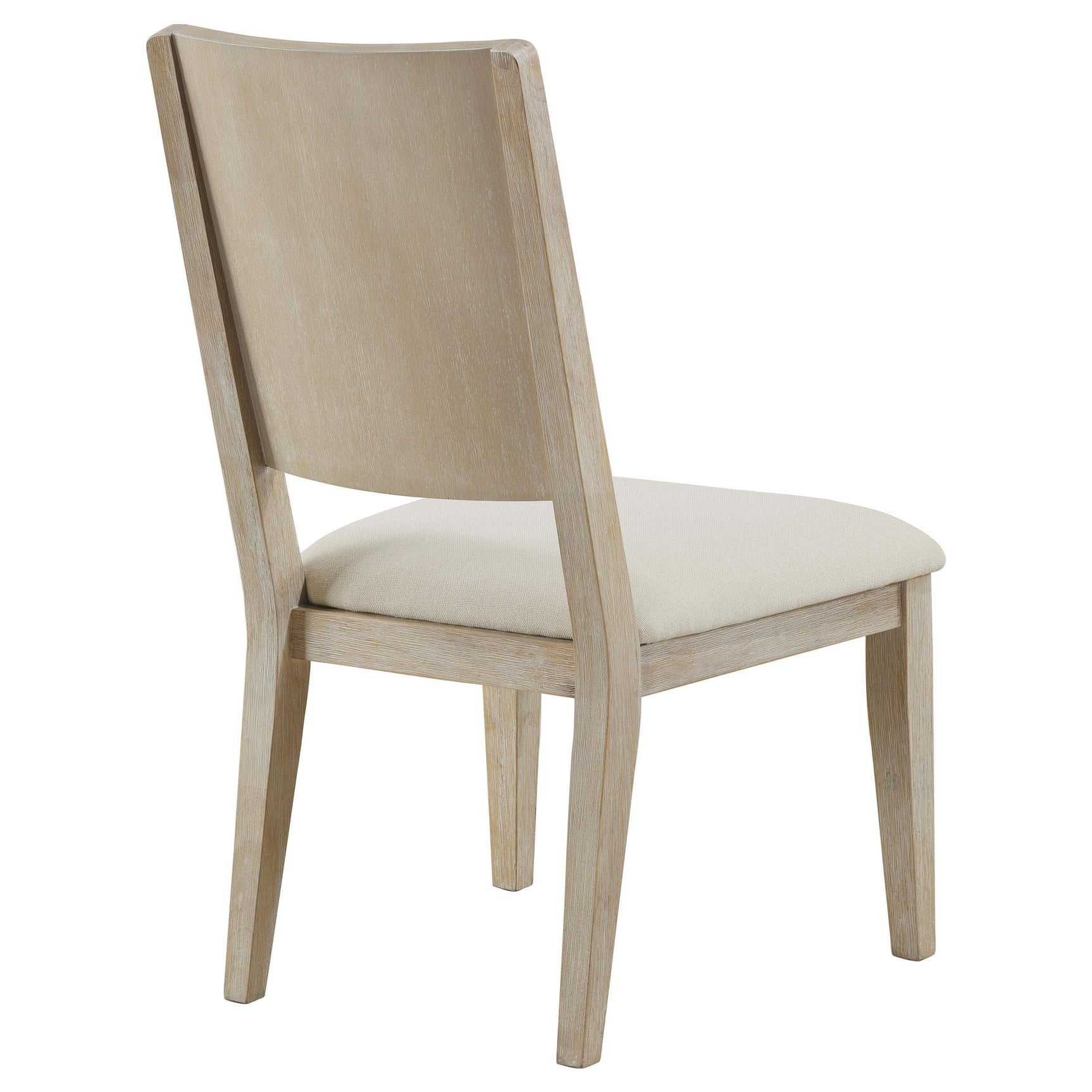 Trofello Cushioned Dining Side Chair White Washed (Set of 2) 123122 - Ella Furniture