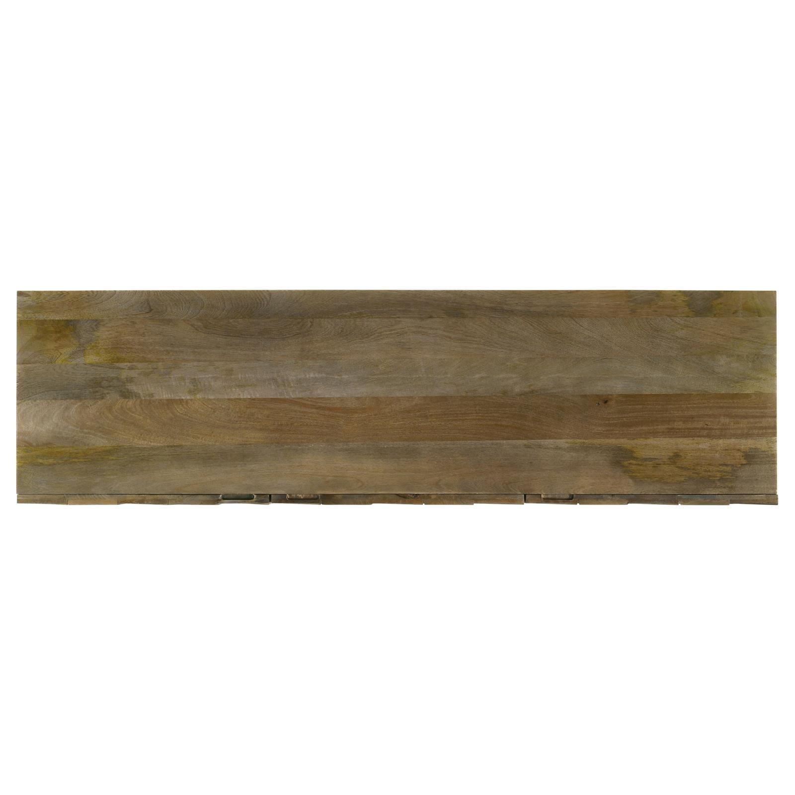 Tyler 3-Door Dining Sideboard Server Mango Brown 130515 - Ella Furniture