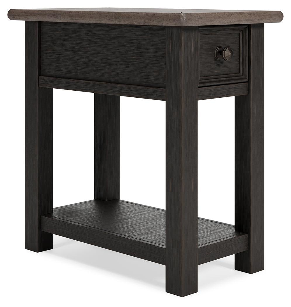 Tyler Grayish Brown/black Creek 2 End Tables PKG010343 - T736-107 | T736-107 - Ella Furniture