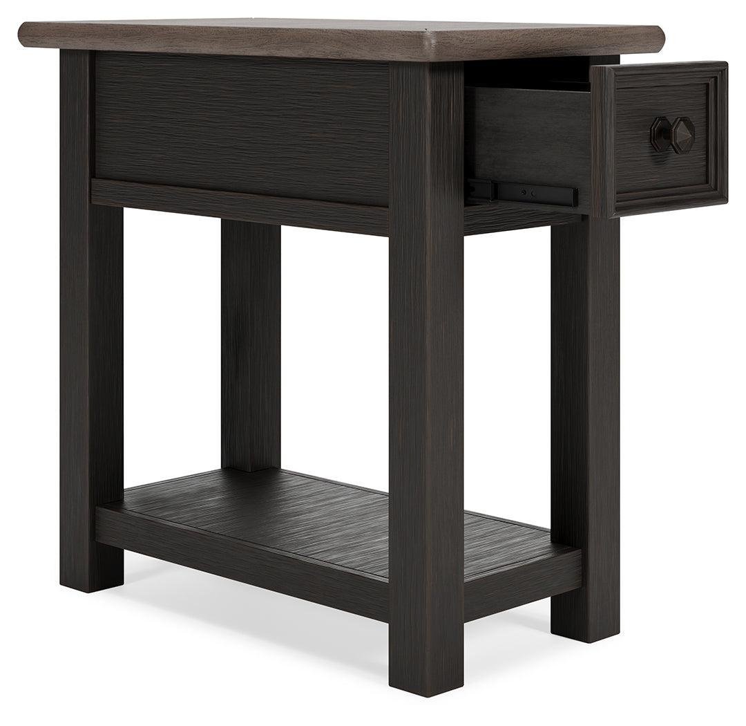 Tyler Grayish Brown/black Creek 2 End Tables PKG010343 - T736-107 | T736-107 - Ella Furniture