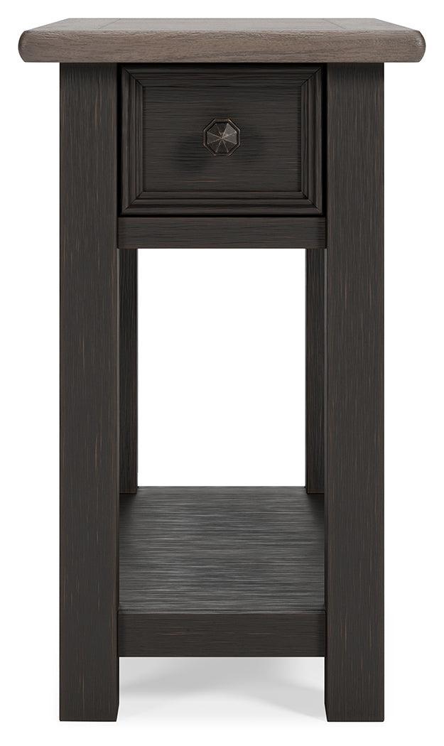 Tyler Grayish Brown/black Creek 2 End Tables PKG010343 - T736-107 | T736-107 - Ella Furniture