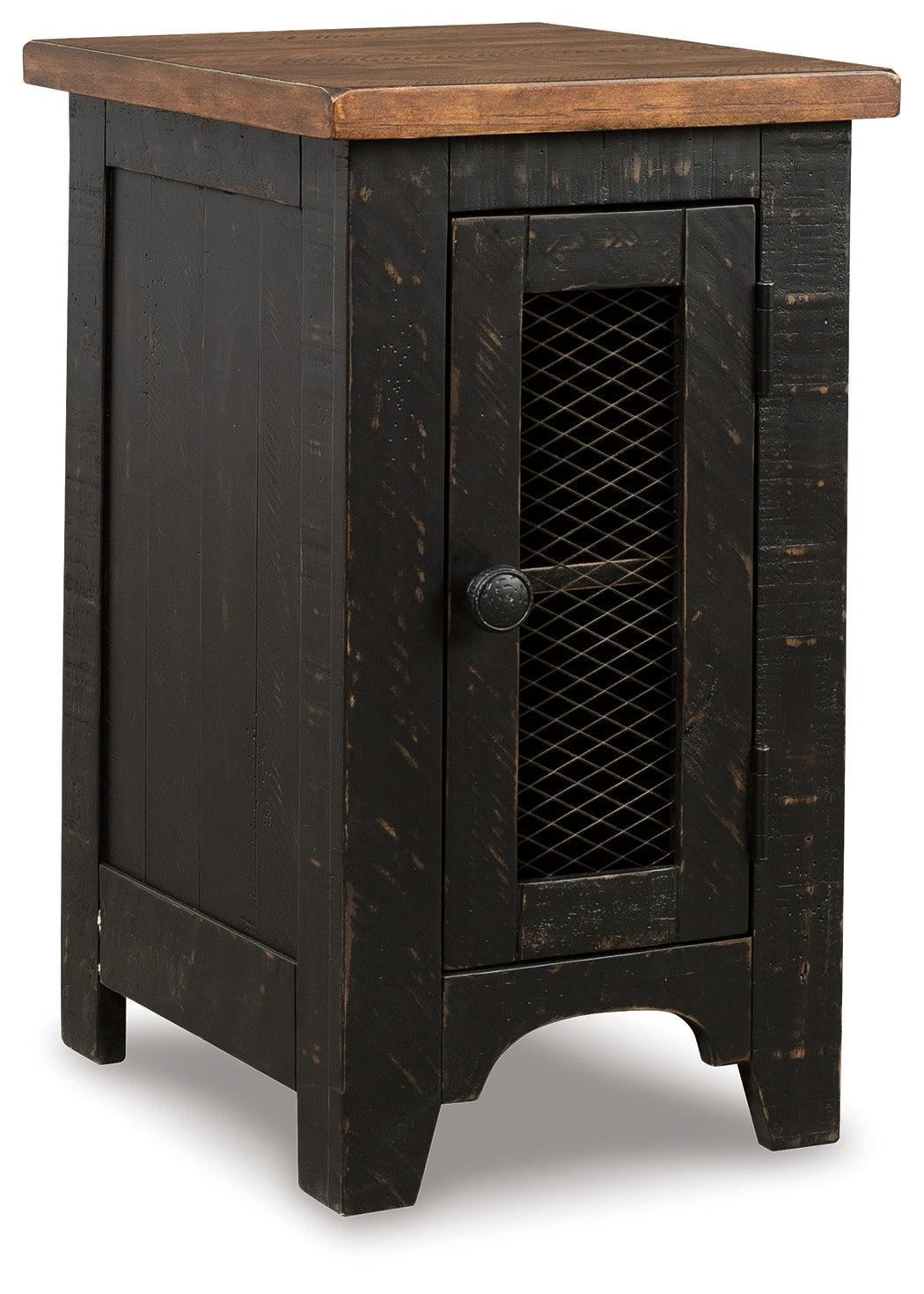 Valebeck Black/brown Coffee Table With 1 End Table - Ella Furniture
