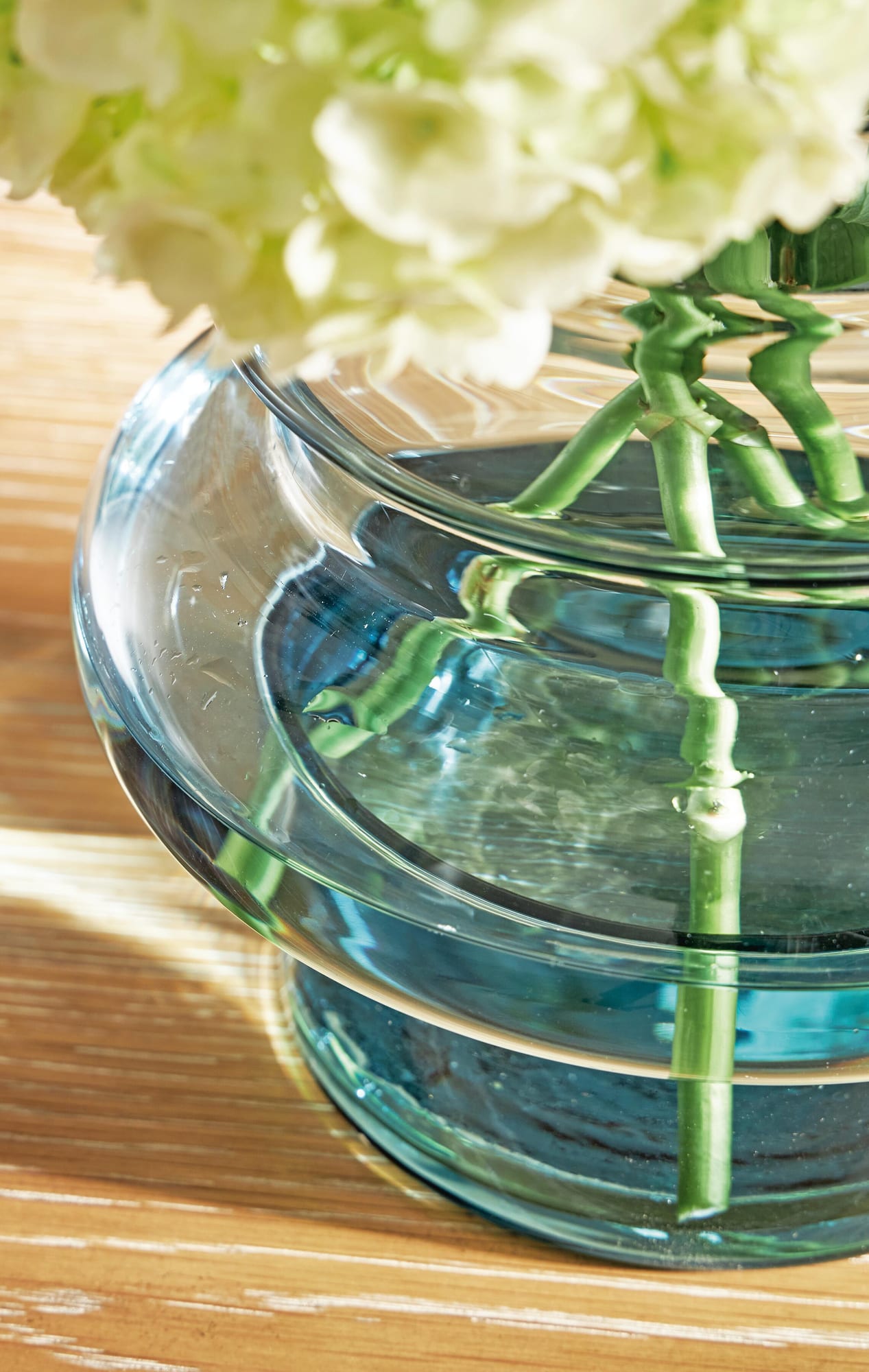 Vallmen Blue Vase detail view