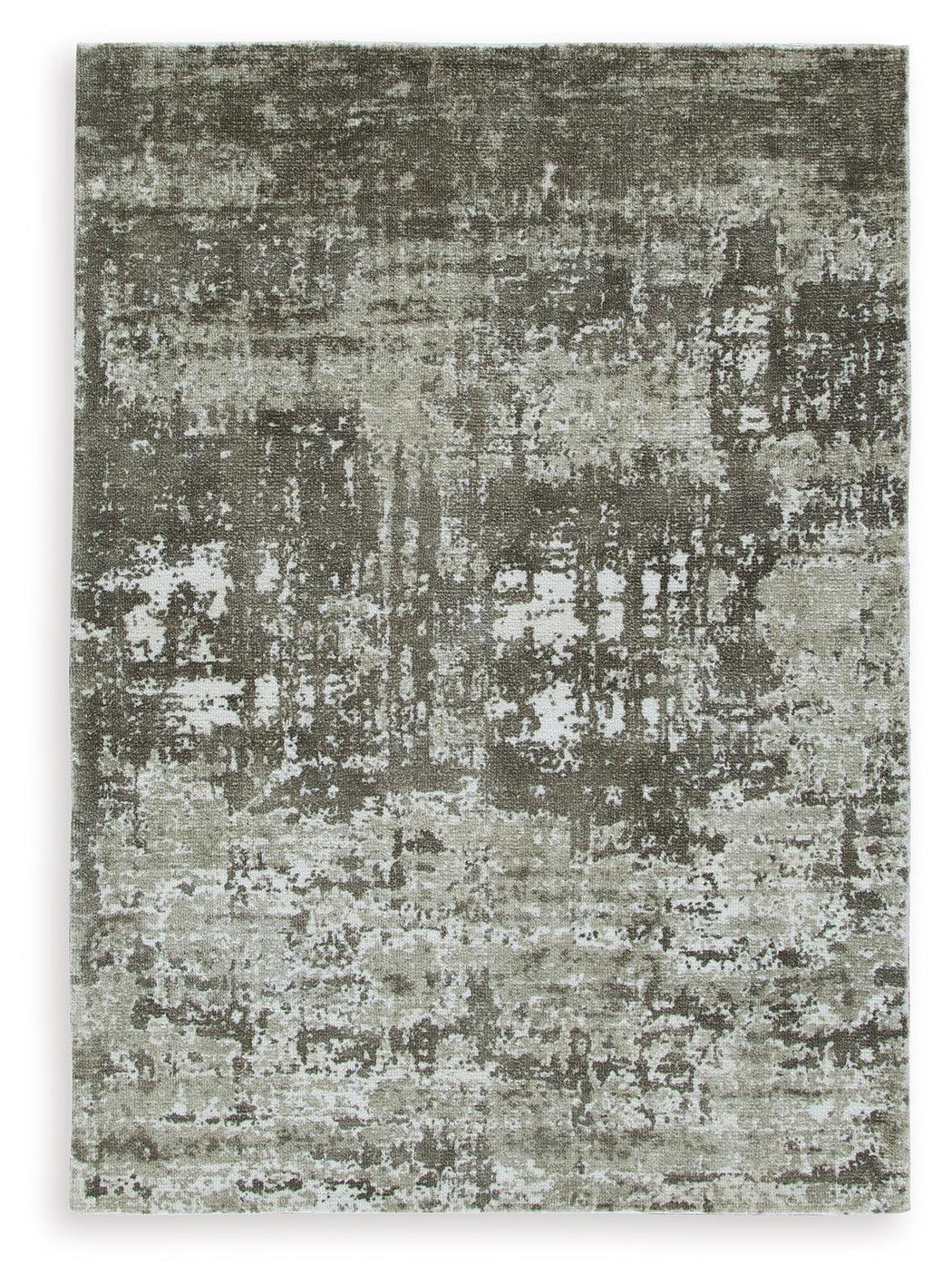 Valmontic Gray Medium Rug - Ella Furniture