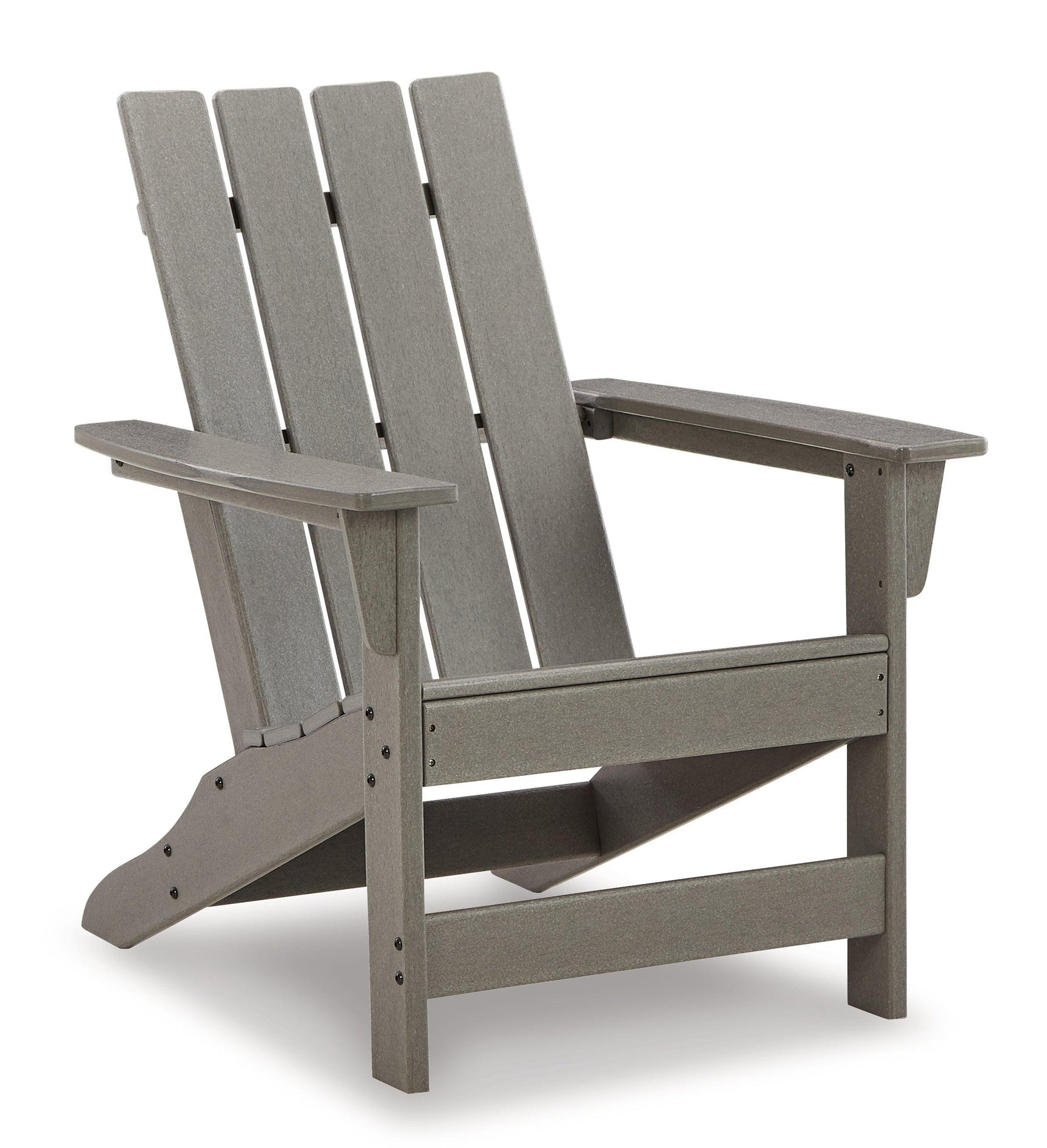 Visola Gray Outdoor Chair With End Table - Ella Furniture