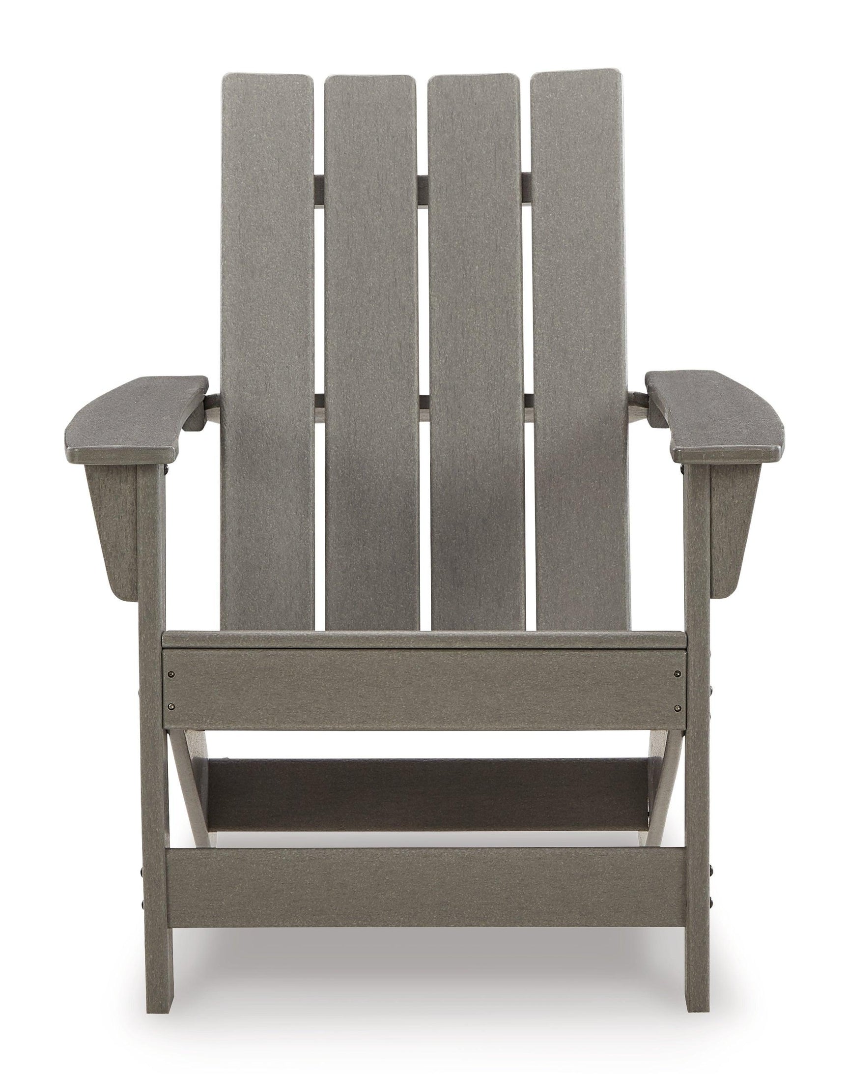 Visola Gray Outdoor Chair With End Table - Ella Furniture