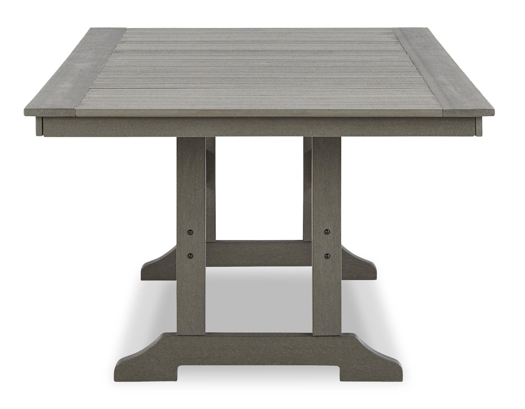 Visola Gray Outdoor Dining Table And 4 Chairs - Ella Furniture