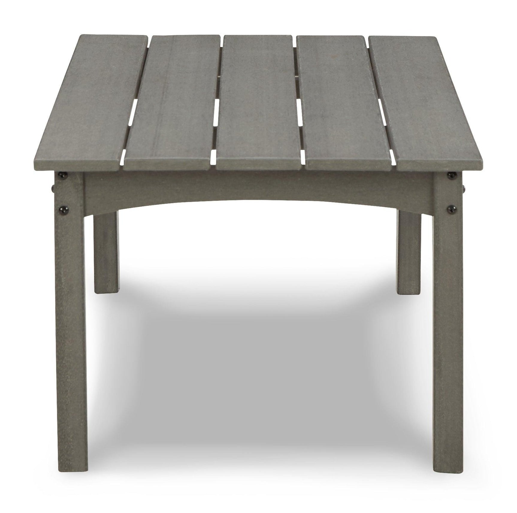 Visola Gray Outdoor Loveseat And 2 Chairs With Coffee Table - Ella Furniture