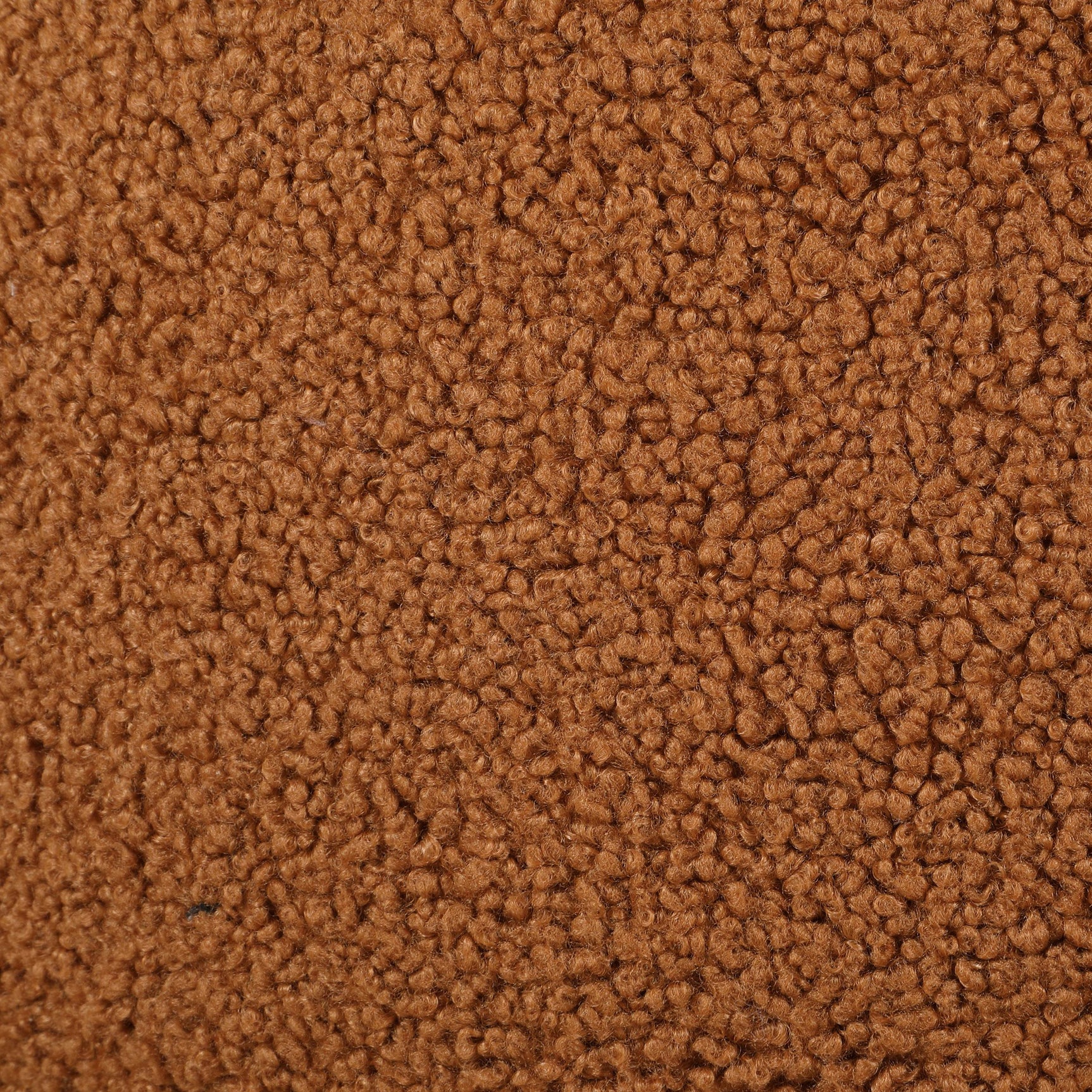 Zonie Boucle Upholstered Barrel Back Accent Chair Orange 903167 - Ella Furniture