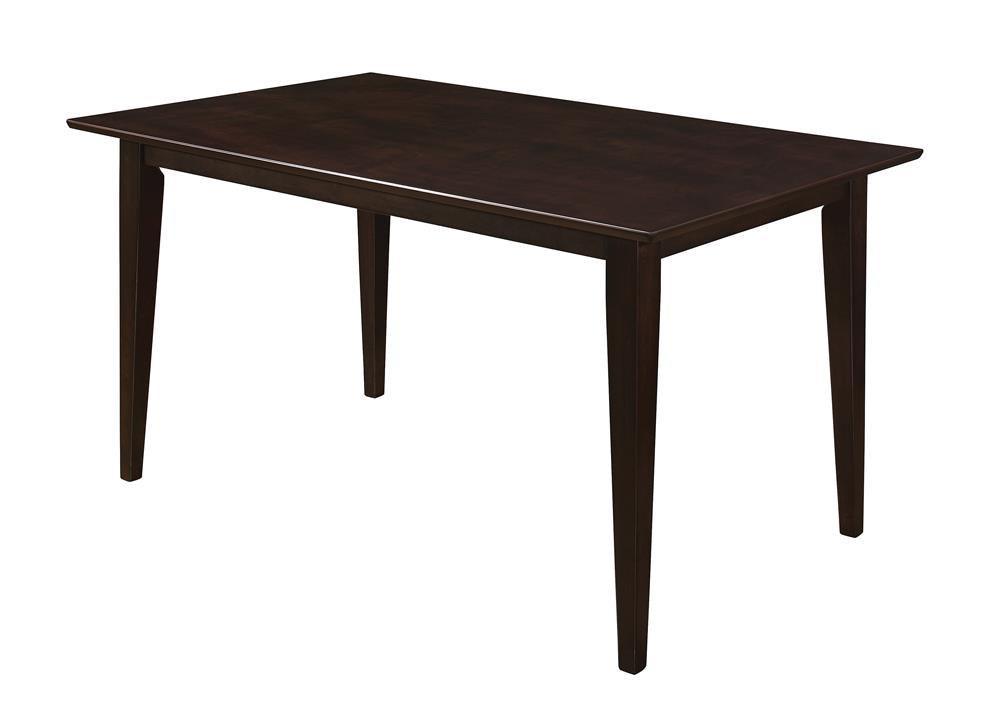 Gabriel Rectangular Dining Table Cappuccino - Ella Furniture