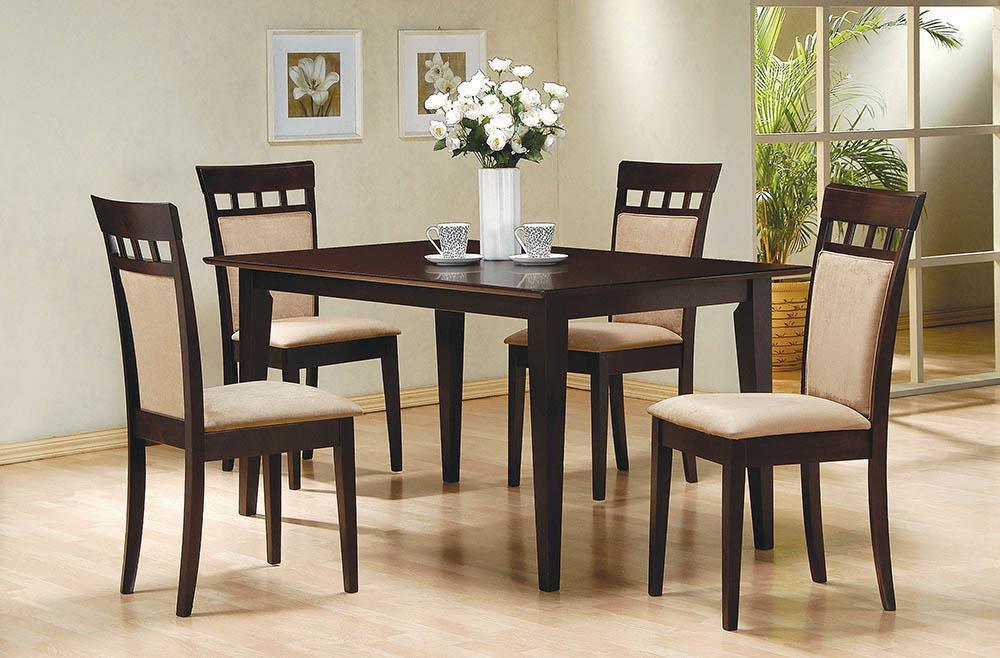 Gabriel Rectangular Dining Table Cappuccino - Ella Furniture