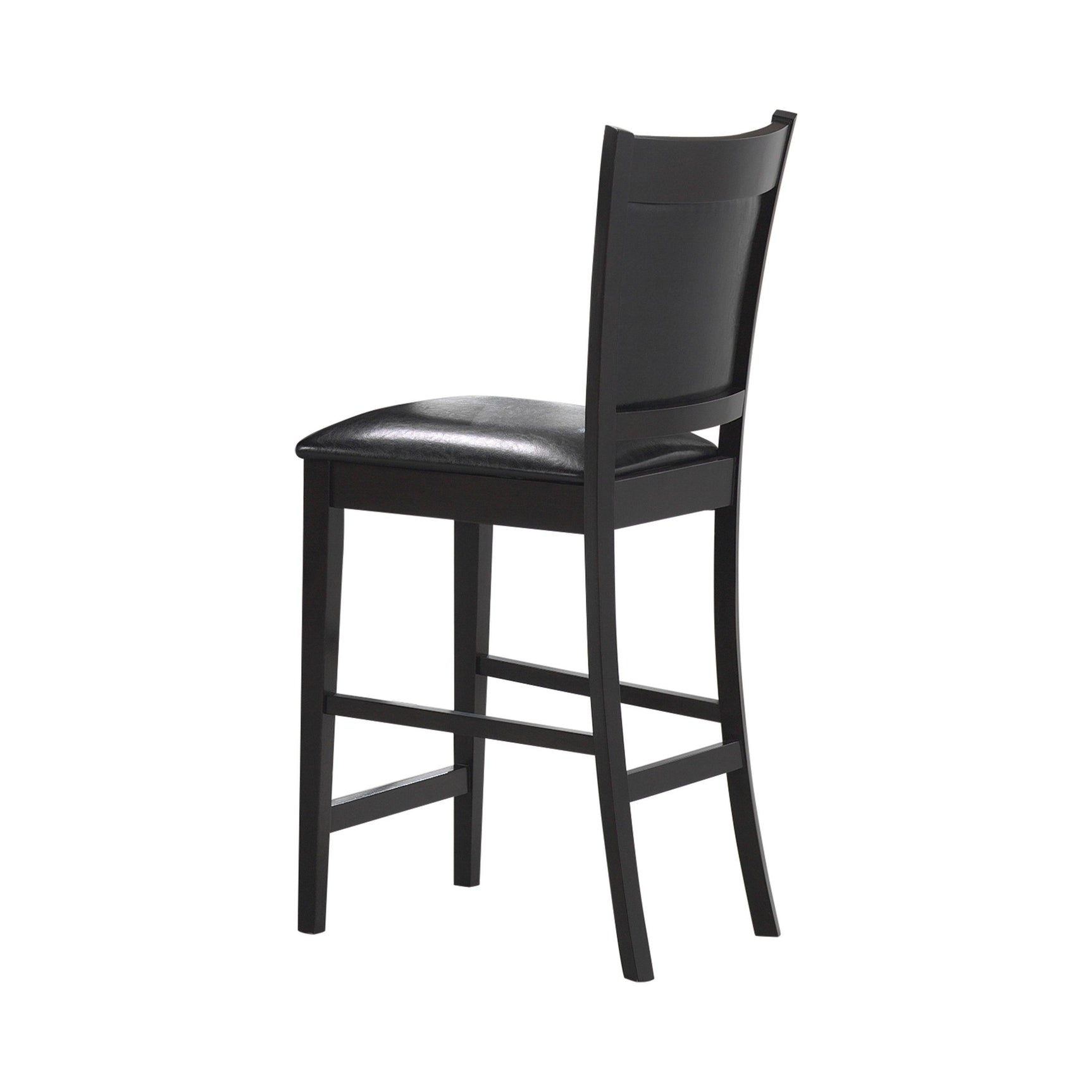 Jaden Square Counter Height Table With Storage Espresso - Ella Furniture