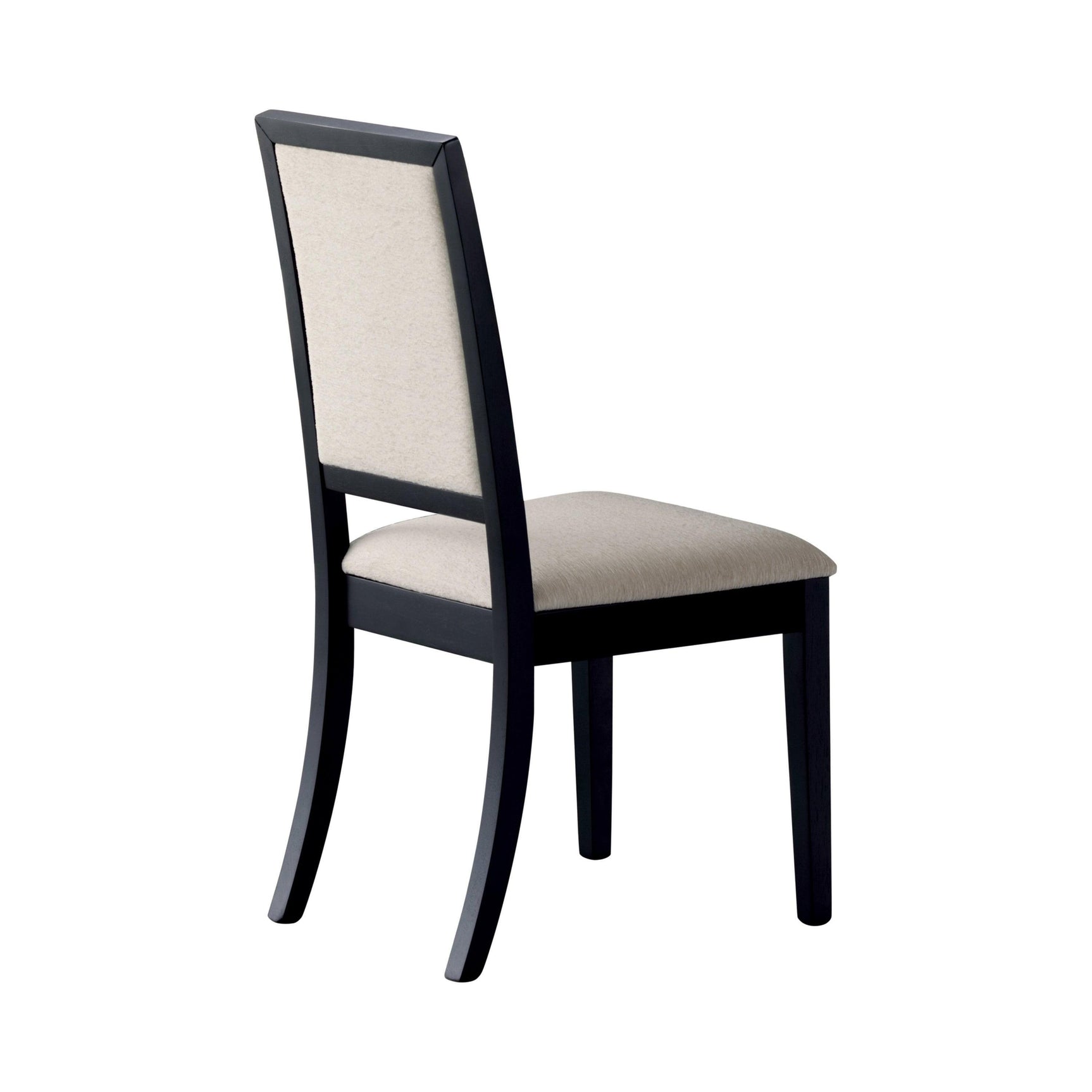 Louise Rectangular Dining Table With Extension Leaf Black - Ella Furniture