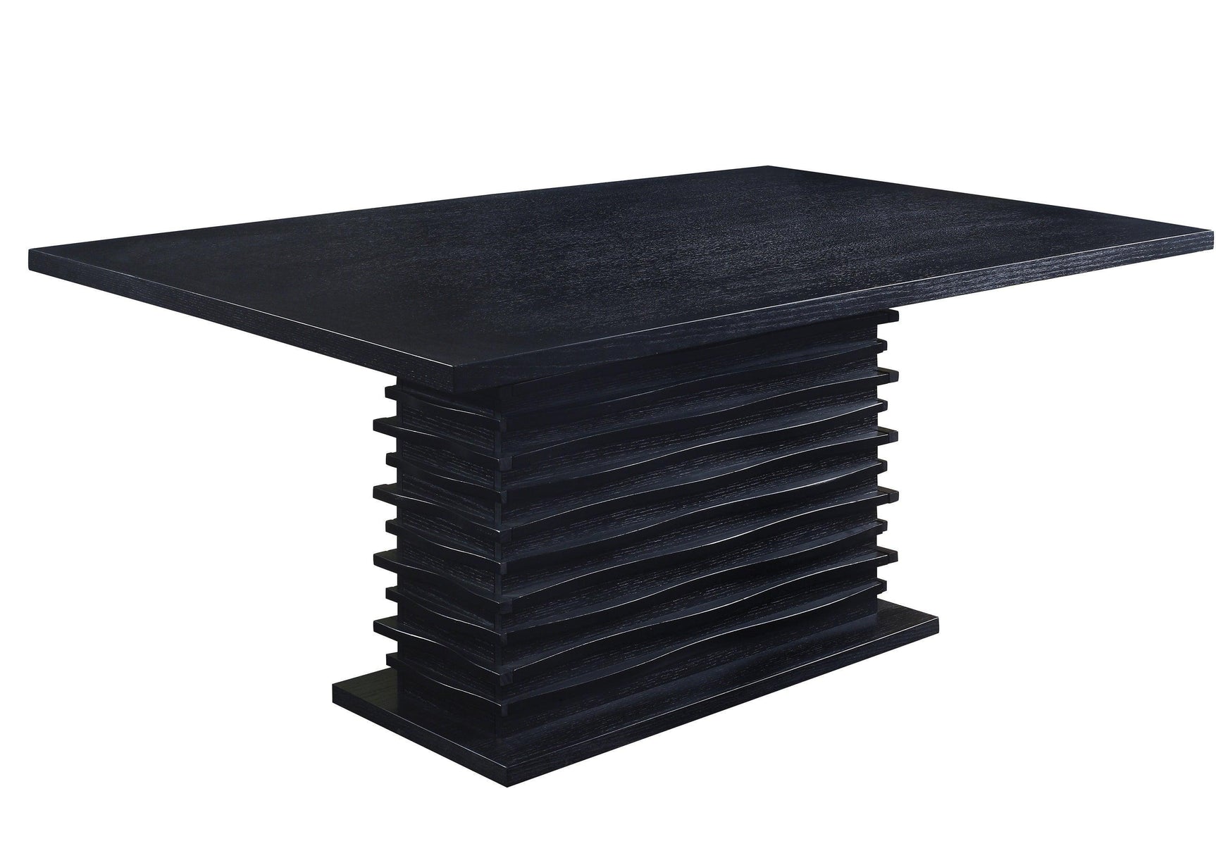 Stanton 3-Drawer Rectangular Server Black - Ella Furniture