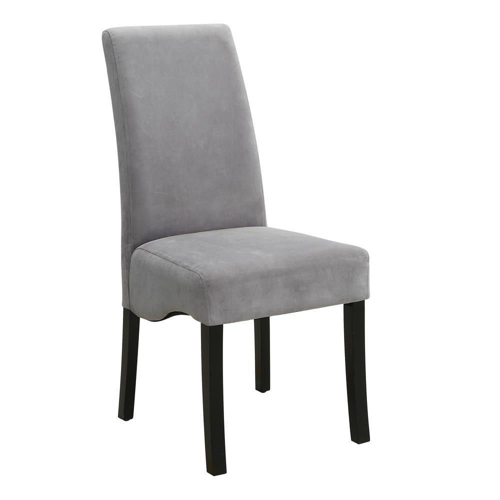 Stanton Upholstered Side Chairs Grey (Set Of 2) - Ella Furniture
