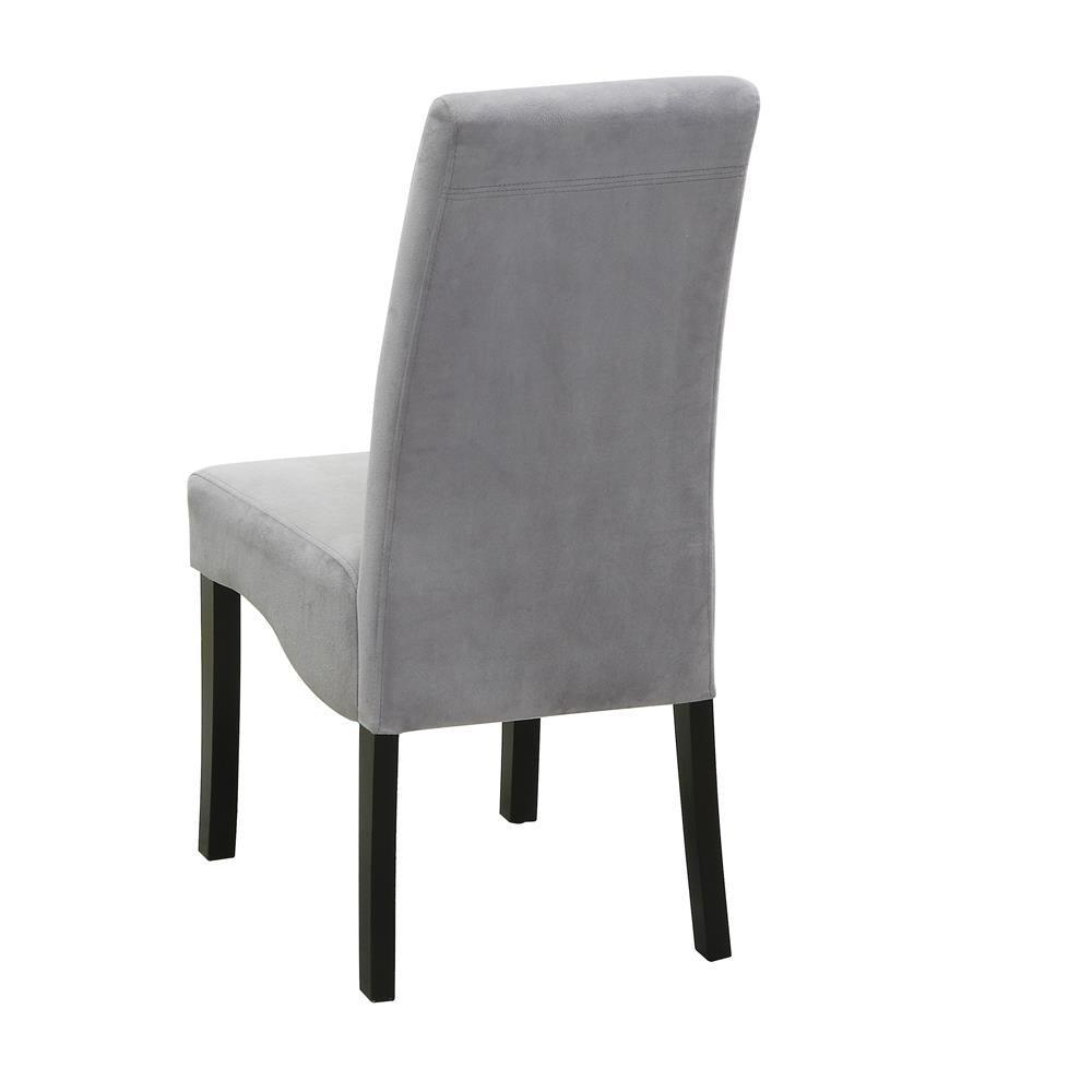 Stanton Upholstered Side Chairs Grey (Set Of 2) - Ella Furniture