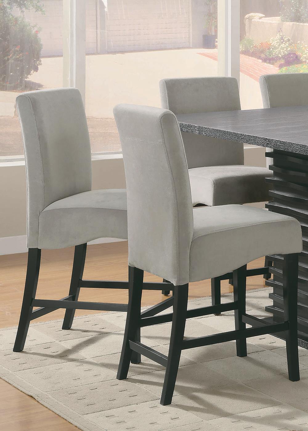 Stanton Square Counter Table Black - Ella Furniture