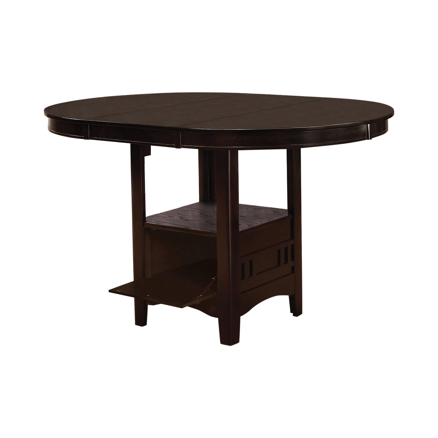 Lavon Lattice Back Counter Stools Tan And Espresso (Set Of 2) - Ella Furniture