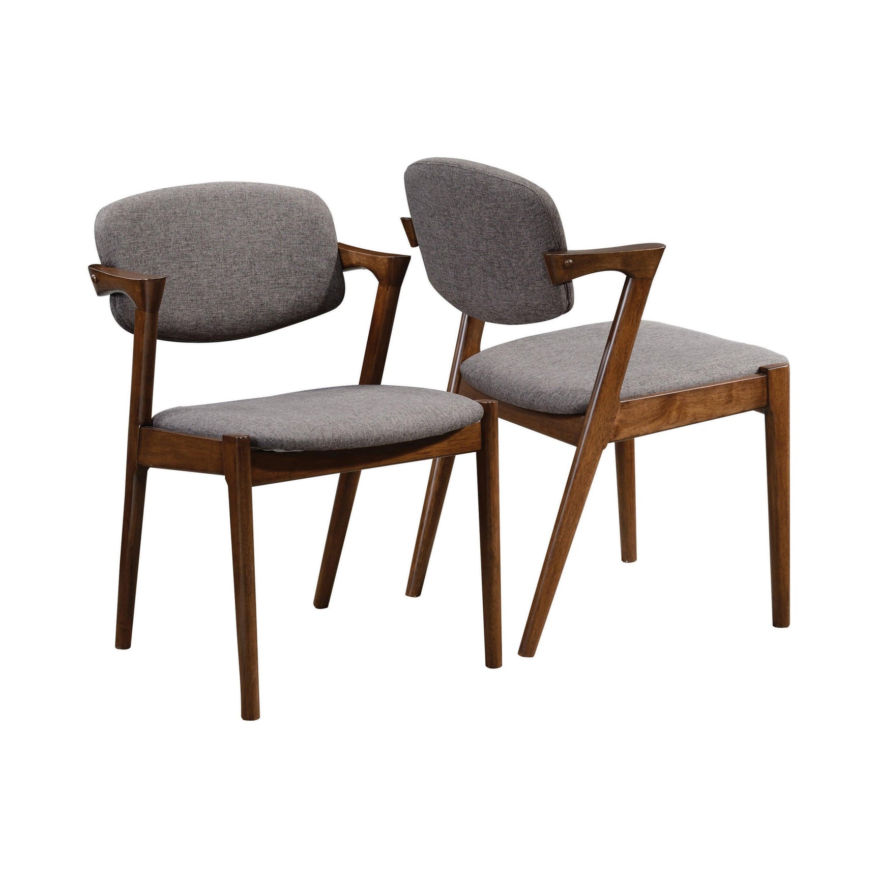 Malone Rectangular Dining Table Dark Walnut - Ella Furniture