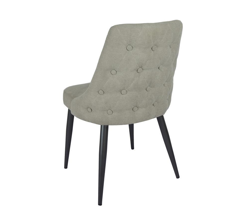 Cosmo Upholstered Curved Back Side Chairs (Set Of 2) - Ella Furniture