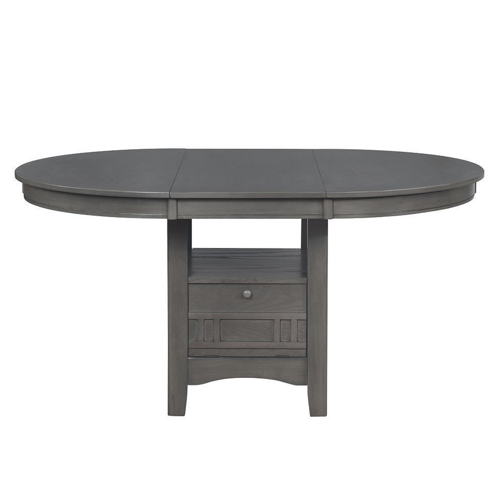Lavon Dining Table With Storage Medium Grey - Ella Furniture