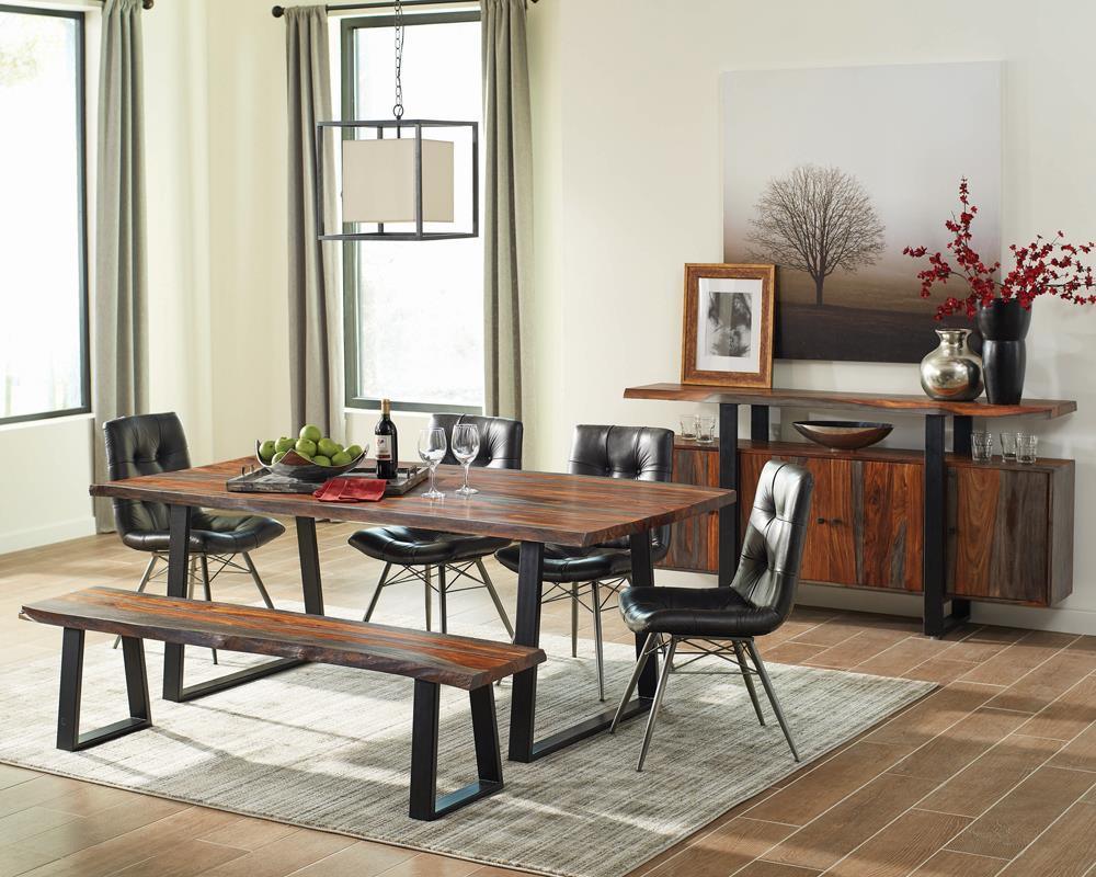 Ditman Server Grey And Black - Ella Furniture