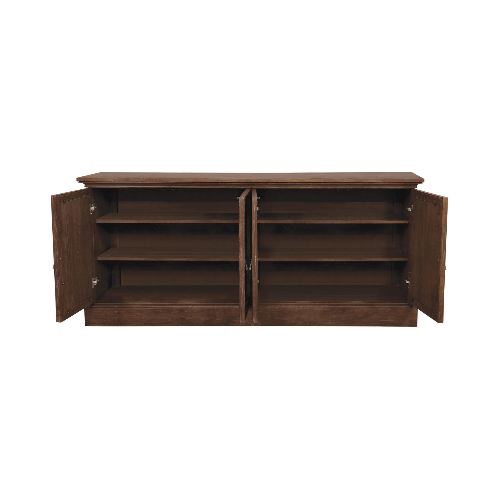 Brockway Cove Trestle Dining Table Antique Java - Ella Furniture